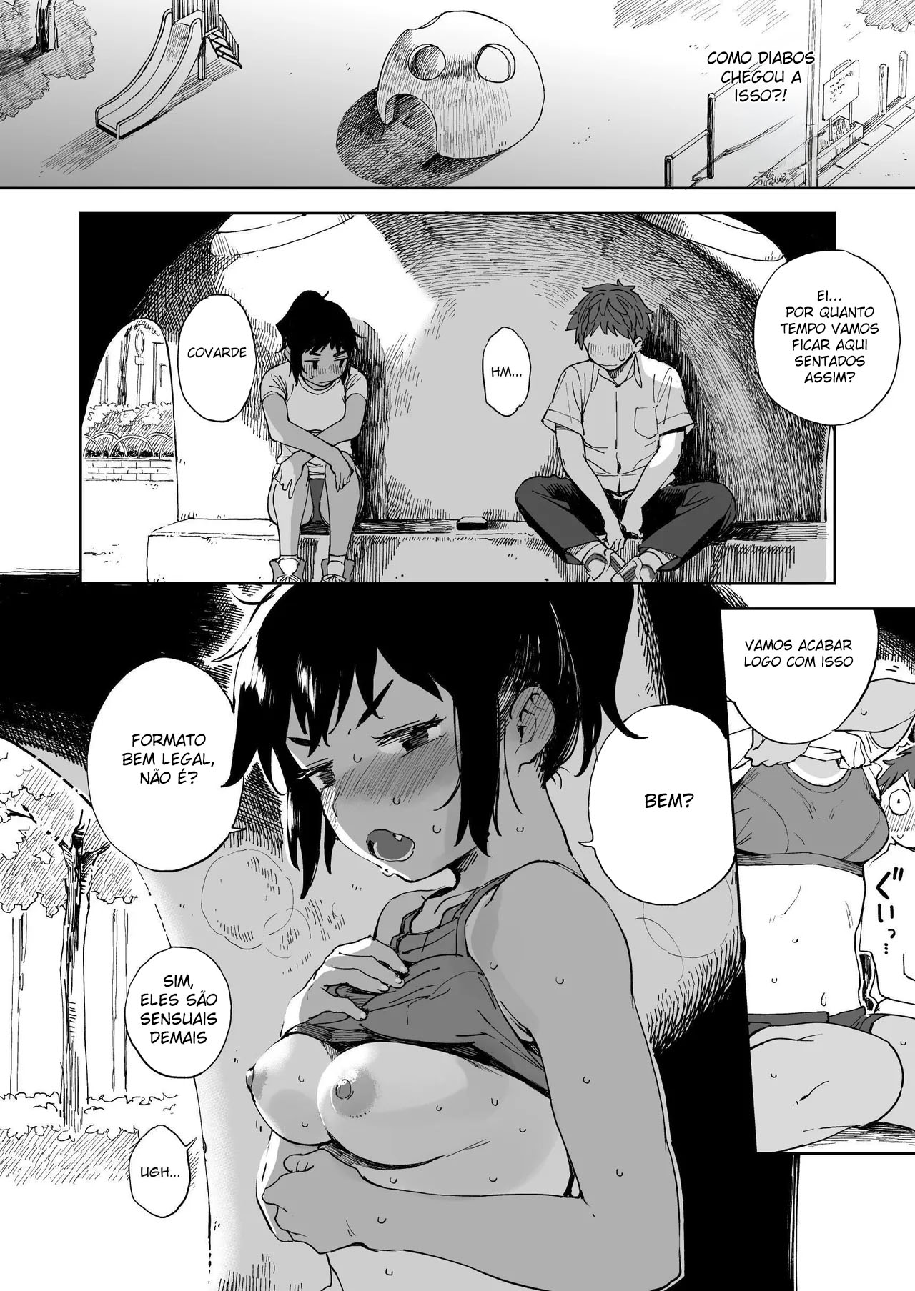 [Sashimi no Wife (Shiden)] Last Summer Vacation [Portuguese-BR] [Digital] imagen número 7