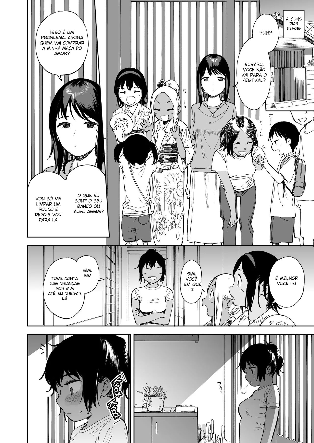 [Sashimi no Wife (Shiden)] Last Summer Vacation [Portuguese-BR] [Digital] imagen número 21