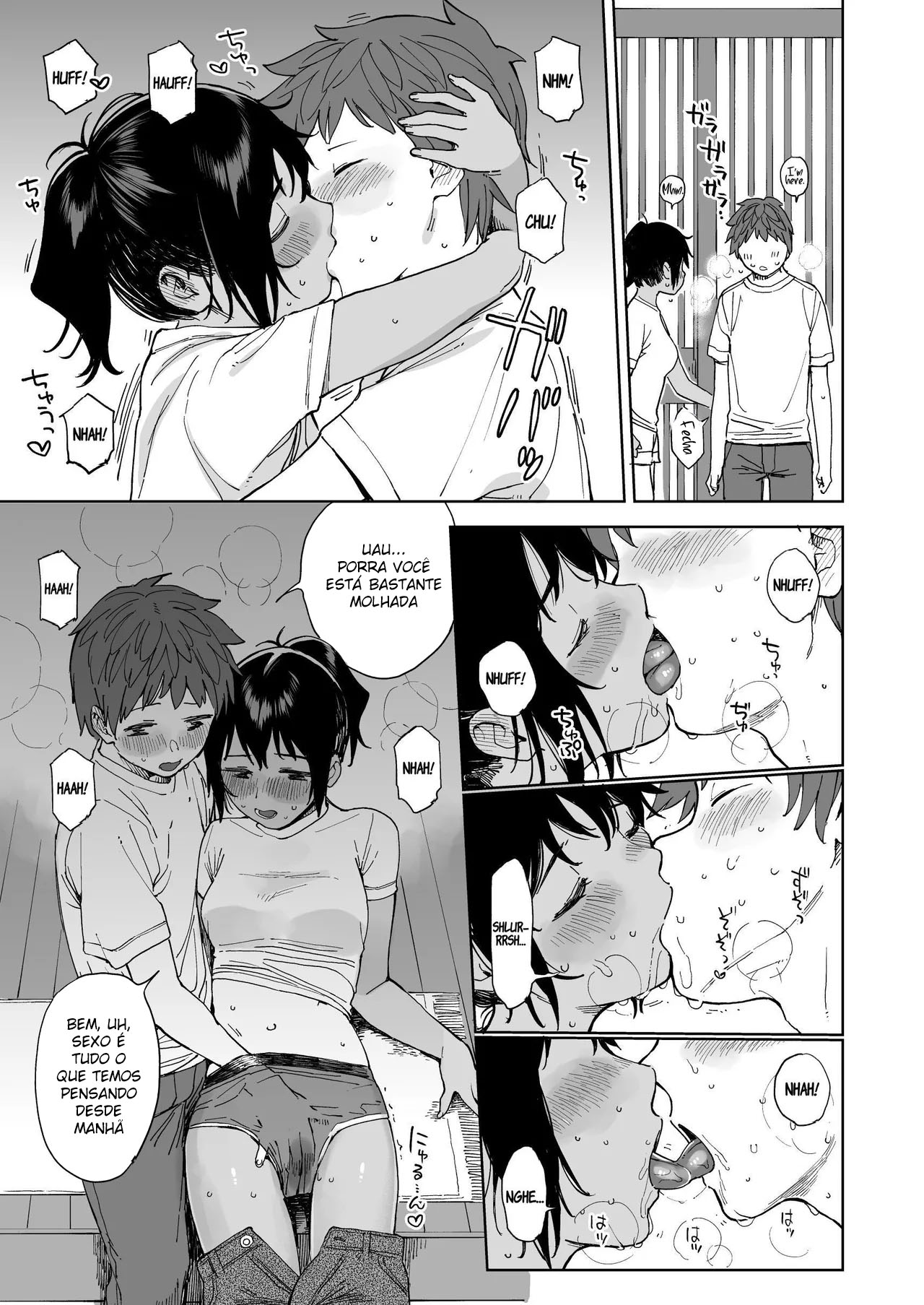 [Sashimi no Wife (Shiden)] Last Summer Vacation [Portuguese-BR] [Digital] imagen número 22