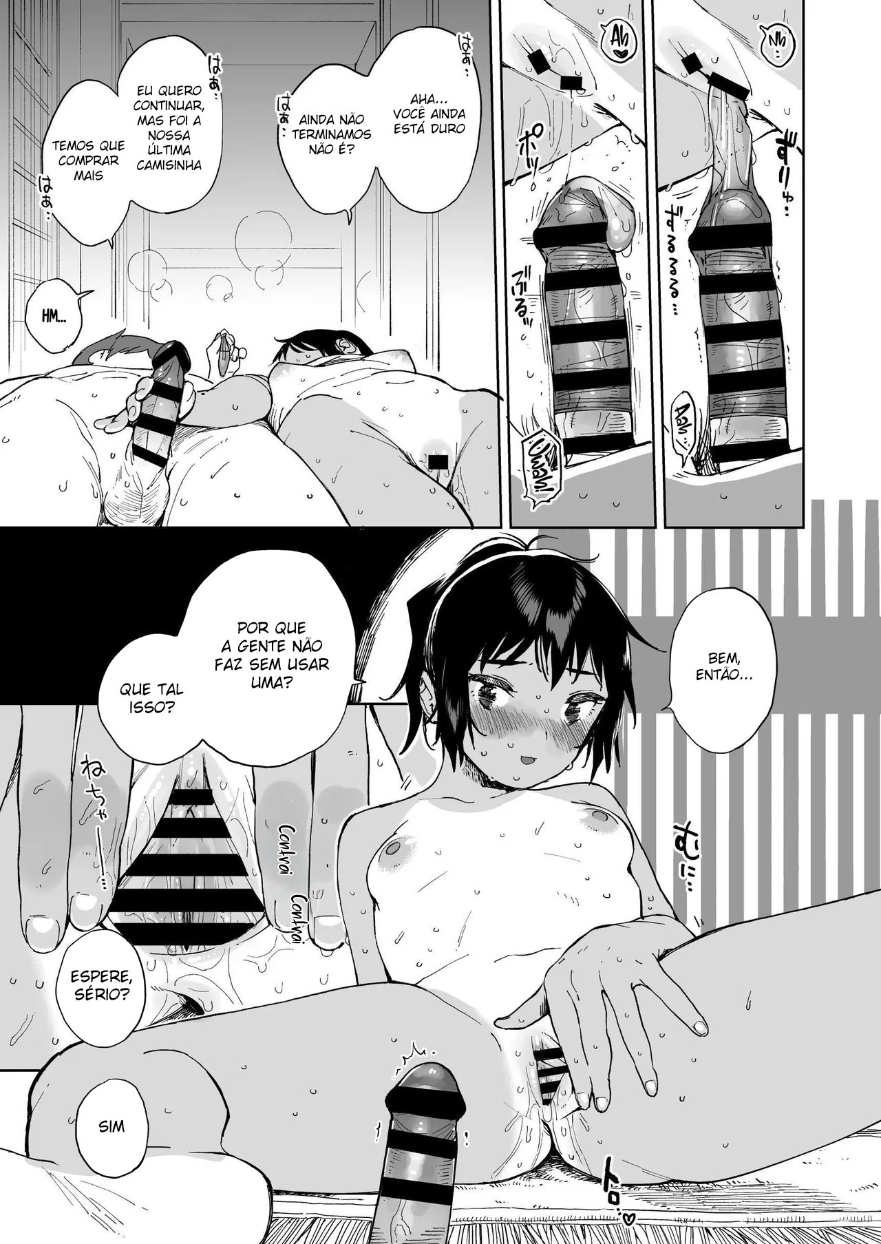 [Sashimi no Wife (Shiden)] Last Summer Vacation [Portuguese-BR] [Digital] imagen número 26