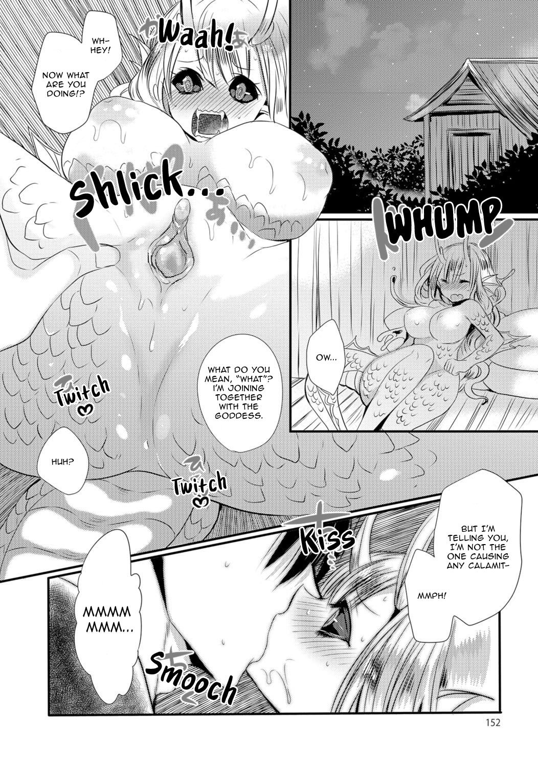 [Mameko] Suiryuu no Kami-sama ni Ikenie o | Sacrifice to the Water Dragon Goddess (Monster Musume to no Chigiri) [English] [Aganon] [Decensored] [Digital] numero di immagine  4
