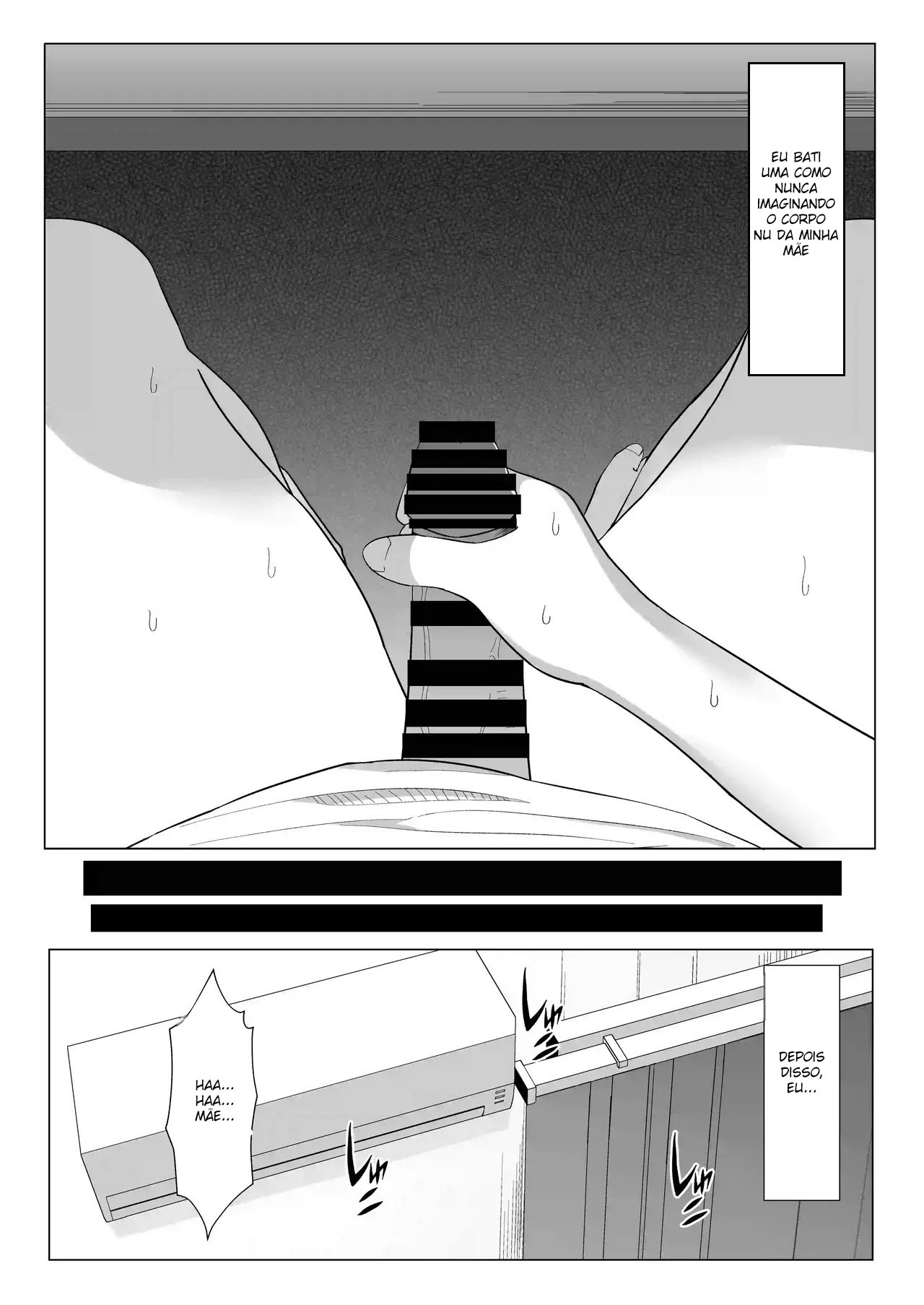 [Mustard Teikoku (Europia)] Kaa-chan to Sex Shinai to Derarenai Heya ~Kuchiurusai Haha to Hankouki no Ore~ [Portuguese-BR] numero di immagine  7