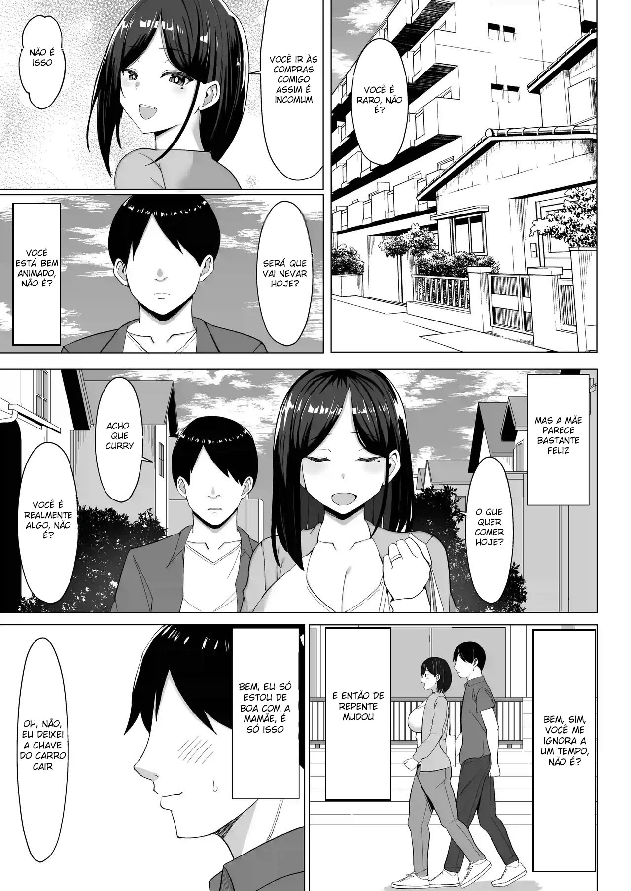 [Mustard Teikoku (Europia)] Kaa-chan to Sex Shinai to Derarenai Heya ~Kuchiurusai Haha to Hankouki no Ore~ [Portuguese-BR] numero di immagine  10