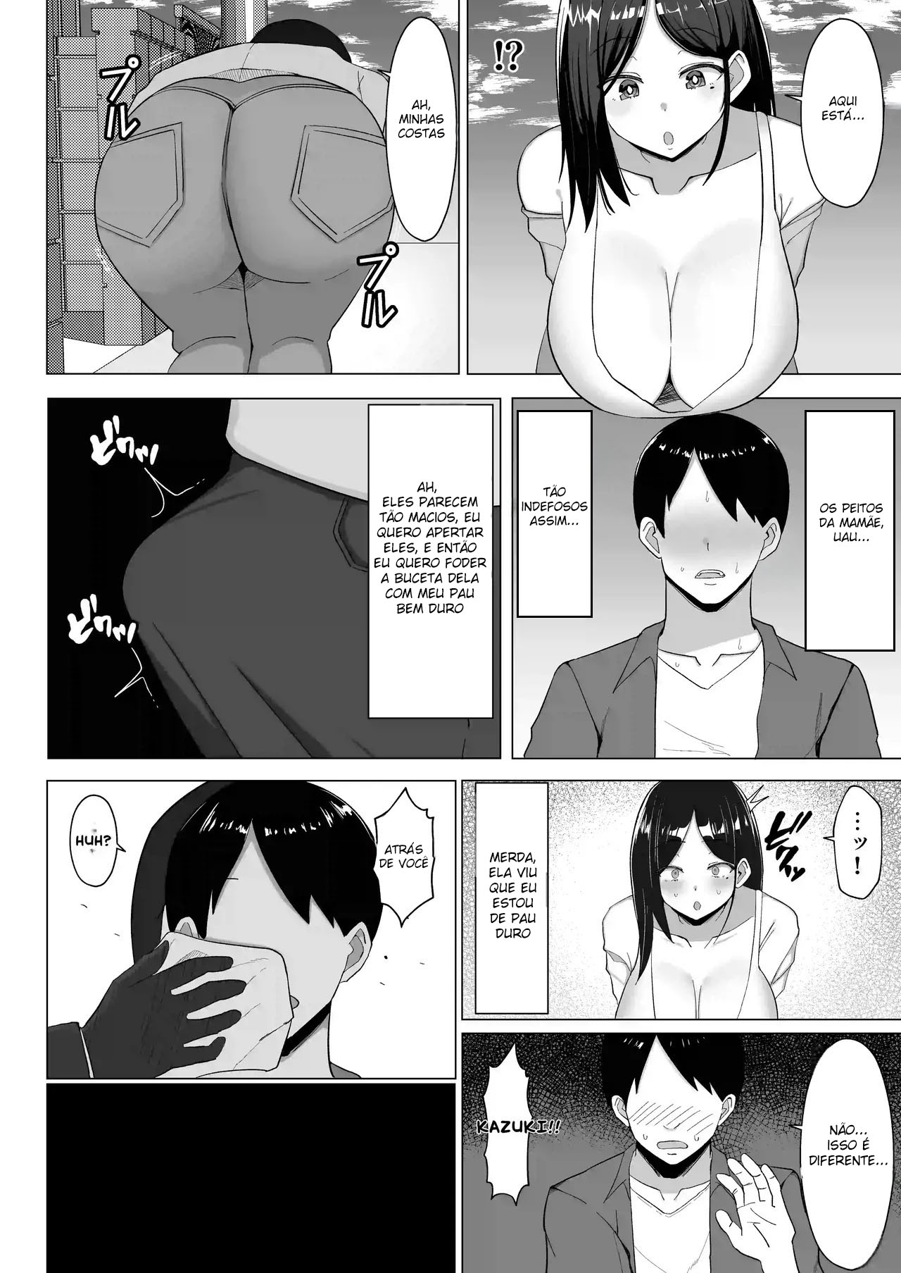 [Mustard Teikoku (Europia)] Kaa-chan to Sex Shinai to Derarenai Heya ~Kuchiurusai Haha to Hankouki no Ore~ [Portuguese-BR] numero di immagine  11