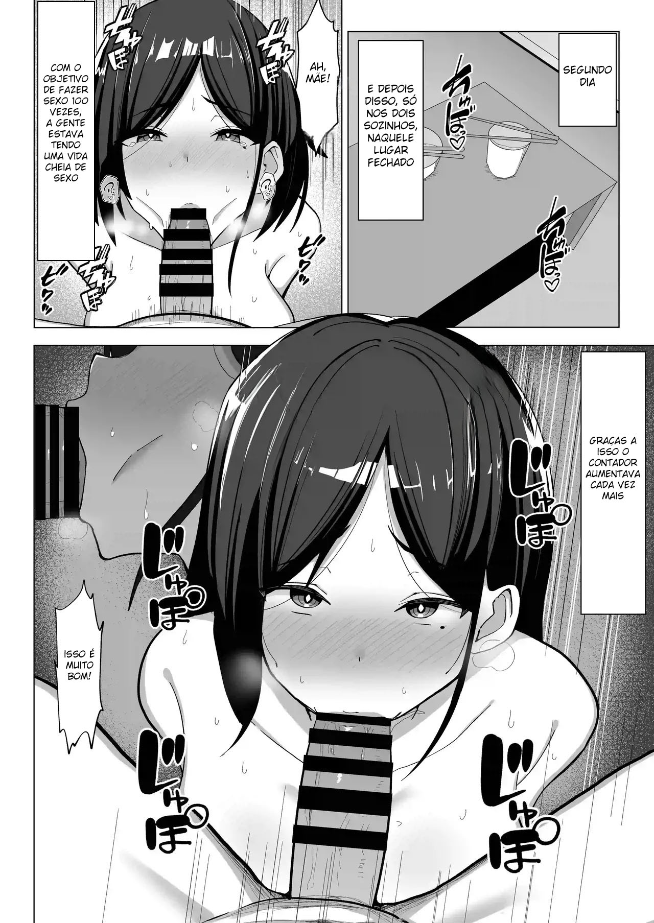 [Mustard Teikoku (Europia)] Kaa-chan to Sex Shinai to Derarenai Heya ~Kuchiurusai Haha to Hankouki no Ore~ [Portuguese-BR] numero di immagine  49