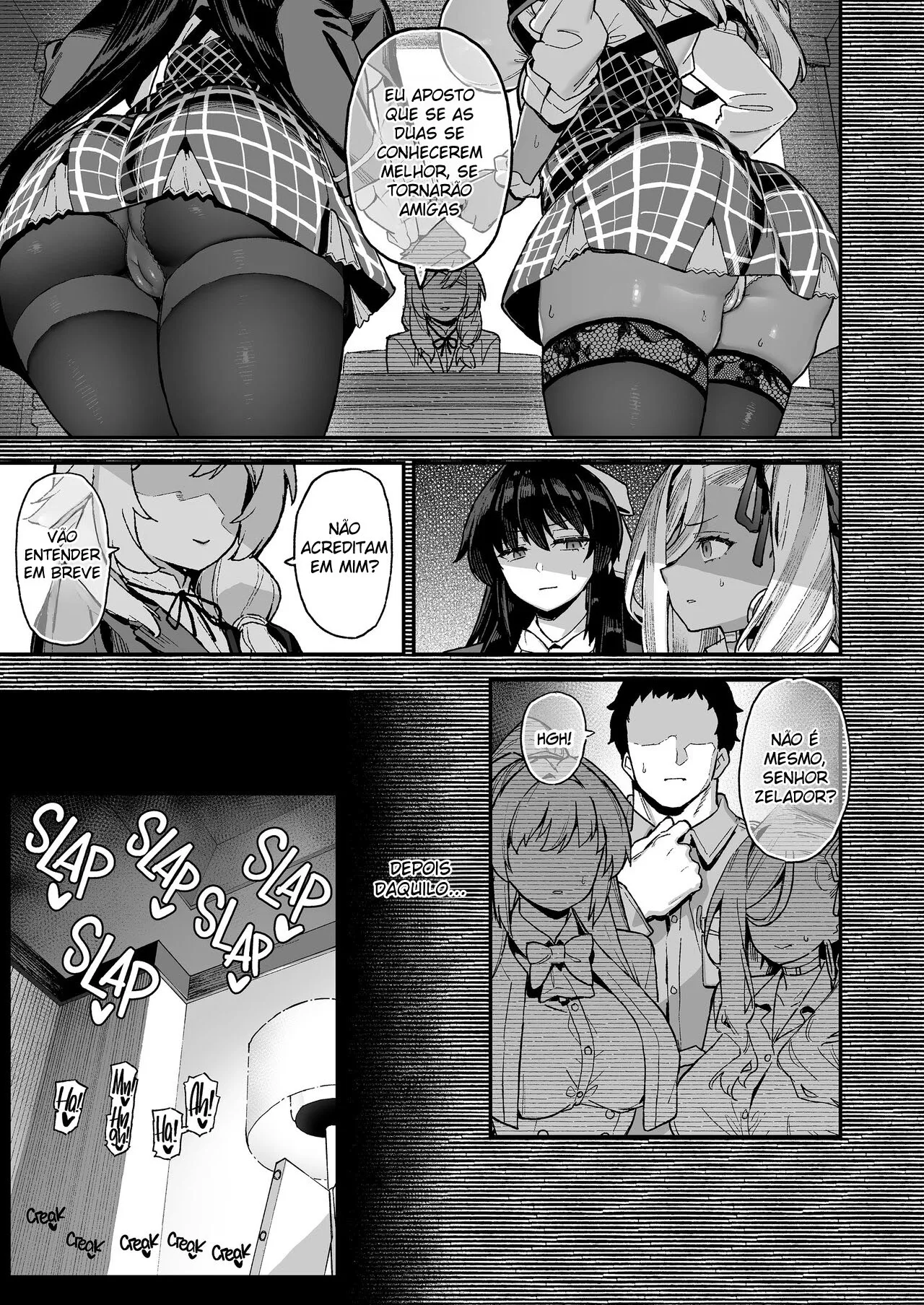 [Riku no Kotoutei (Shayo)] Oushun Jogakuen no Danyuu 3 [Portuguese-BR] [Digital] image number 8