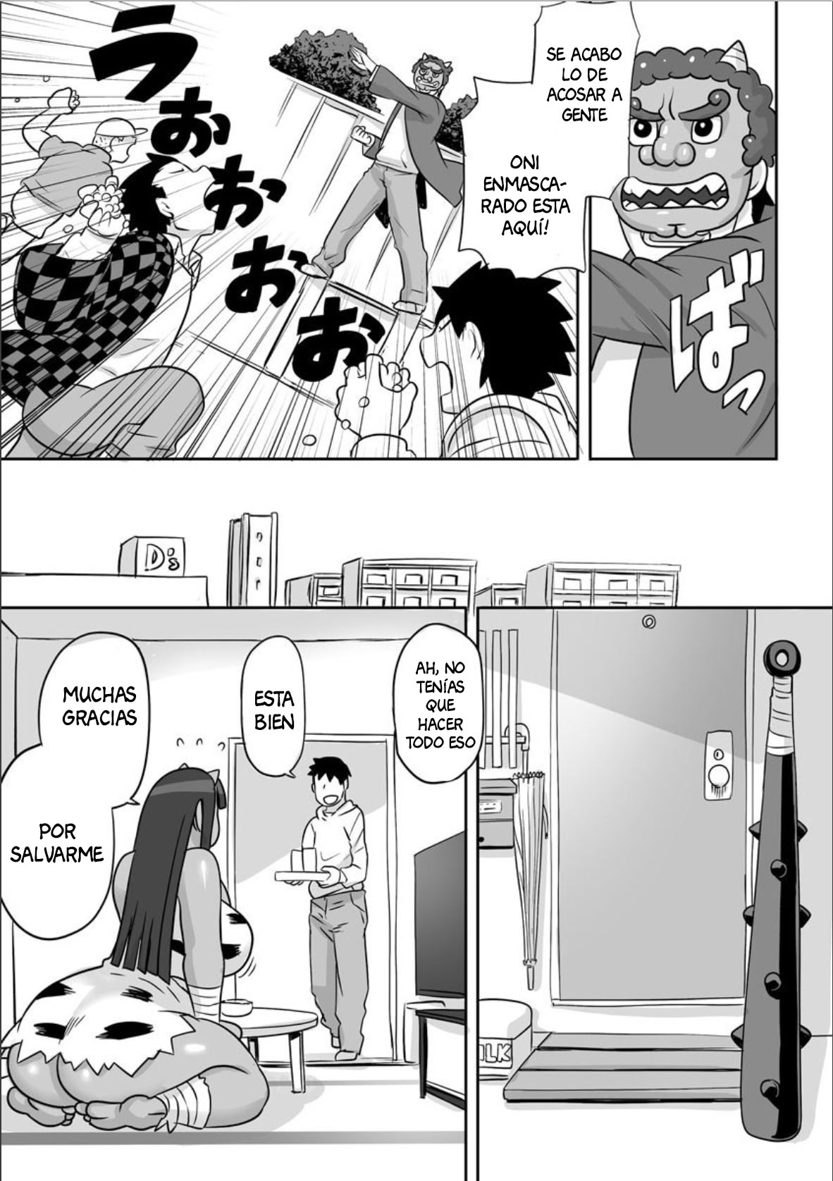 [Kojima Video] Oni wa Uchi｜La Oni Entró (Cyberia ManiaEX Jingai Musume Harmony Vol. 1) [Spanish] [Anything] 图片编号 4