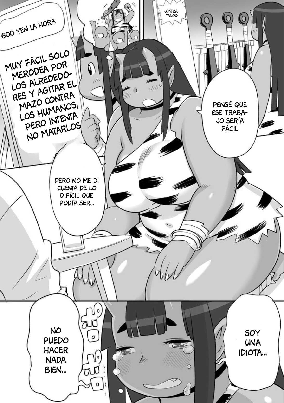 [Kojima Video] Oni wa Uchi｜La Oni Entró (Cyberia ManiaEX Jingai Musume Harmony Vol. 1) [Spanish] [Anything] 图片编号 5