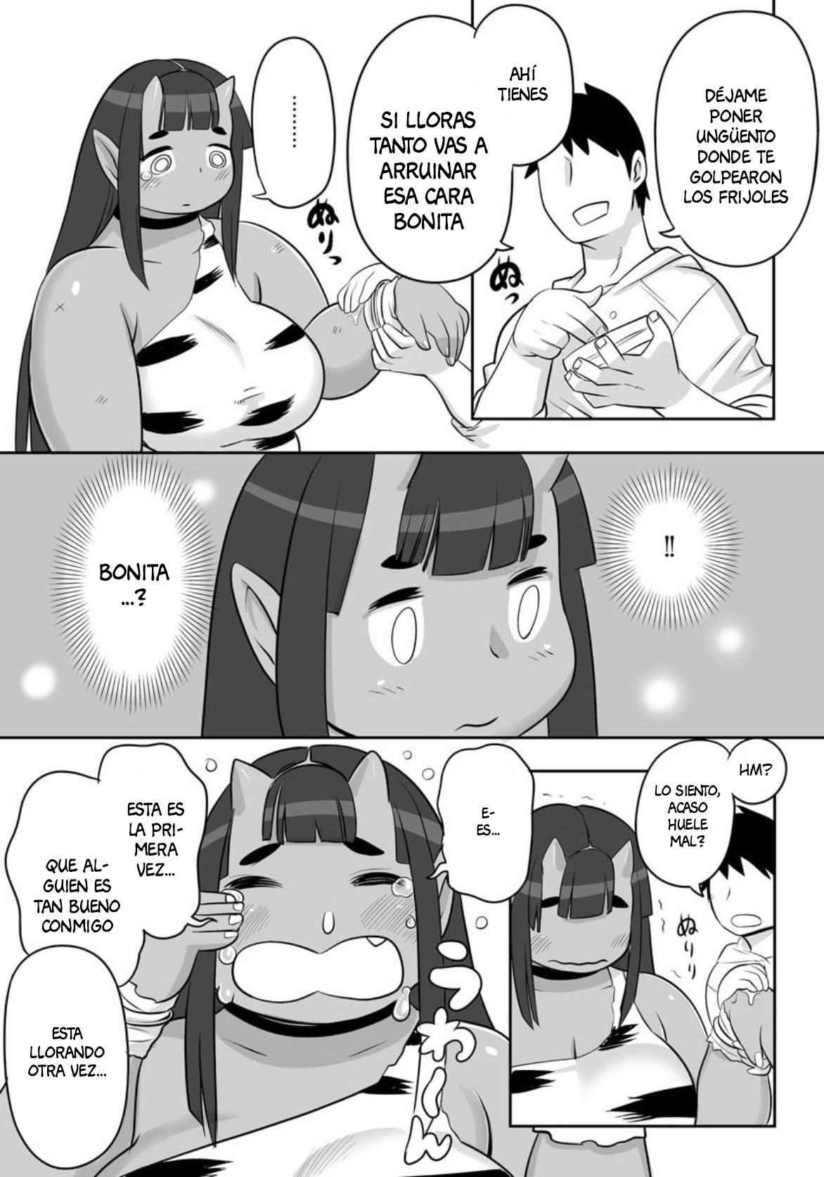 [Kojima Video] Oni wa Uchi｜La Oni Entró (Cyberia ManiaEX Jingai Musume Harmony Vol. 1) [Spanish] [Anything] 图片编号 6