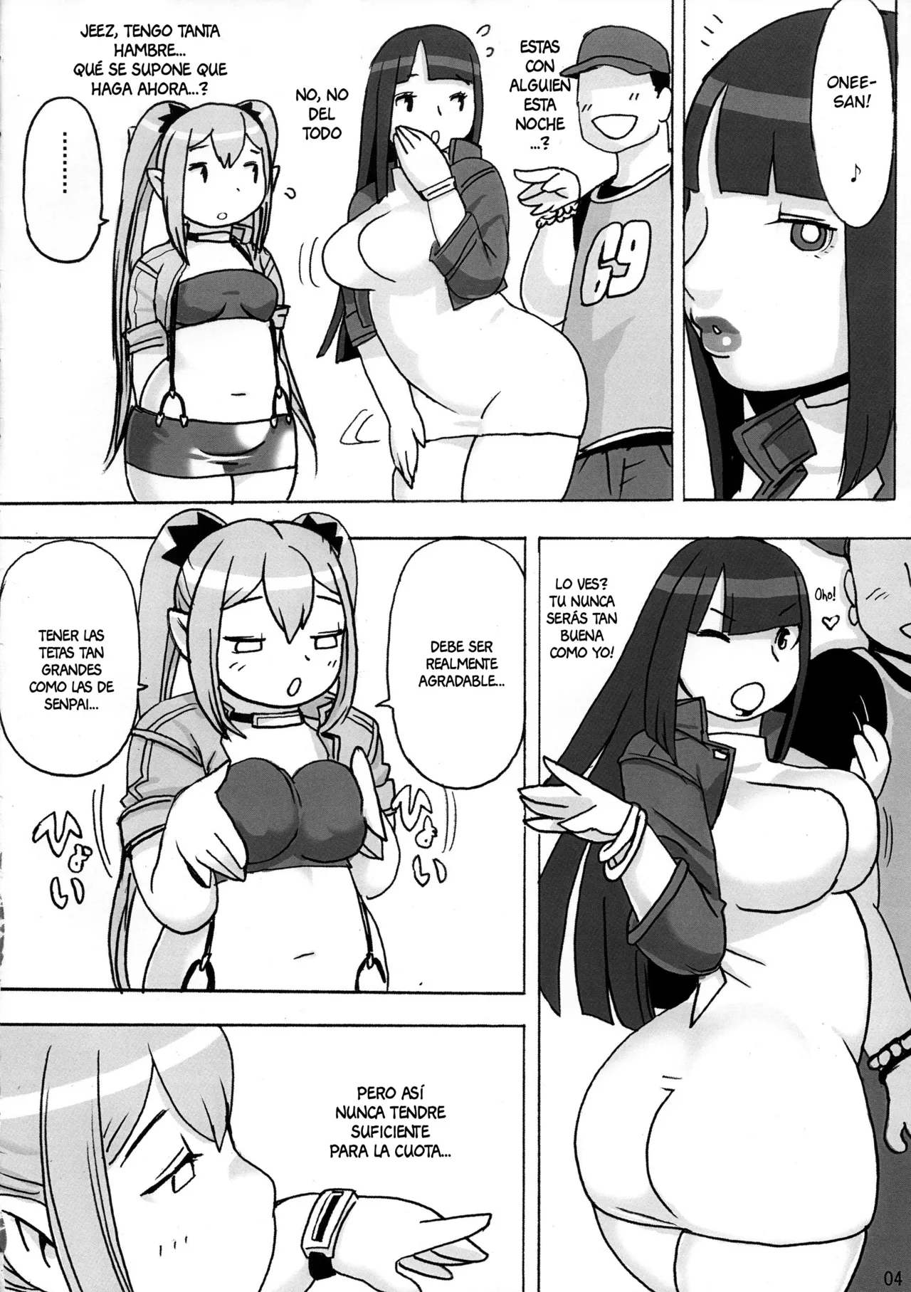 (C94) [UNKNOWN MEAT (Kojima Video)] Ochikobore Succubus｜Súcubo Incapaz [Spanish] [Anything] image number 4