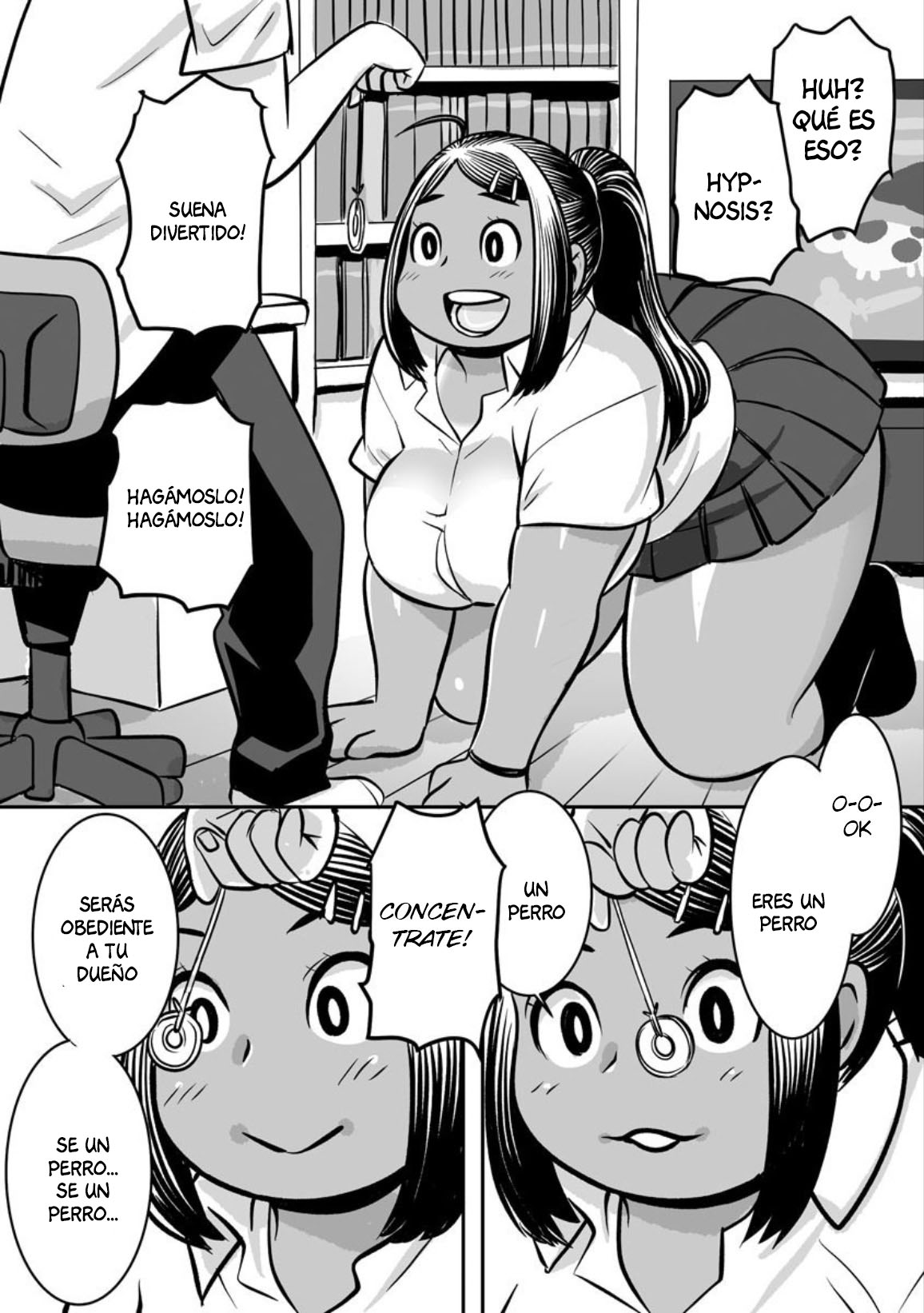 [Kojima Video] Osananajimi ni Moyoshi ● Jutsu wo Kakete Mita no da ga｜Intenté Hipnotizar a Mi Amiga de la Infancia (Cyberia ManiaEX Moyoshi ● Chokyo Deluxe Vol. 10) [Spanish] [Anything] numero di immagine  4