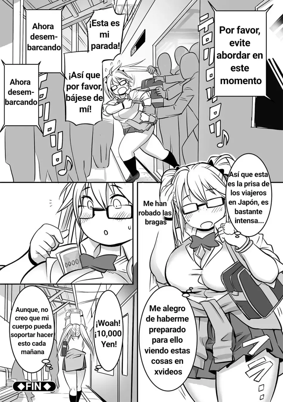 [Kojima Video] Tsukin Rush Hatsu Taiken？| ¿Mi Primera Vez Será en la Hora Pico？(Cyberia ManiaEX Chikan Ryoujoku Paradise Vol. 10) [Spanish] [Anything] numero di immagine  24