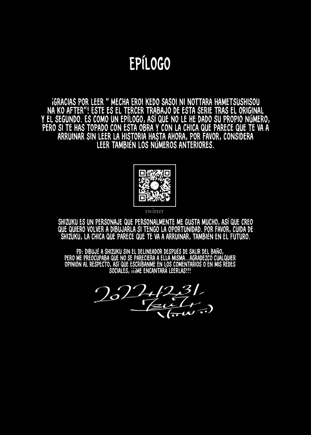 [Nazunaya Honpo (7zu7)] Mecha Eroi kedo Sasoi ni Nottara Hametsushisou na Ko -After-｜Una Chica que es Muy Sexy Pero que me Arruinará si la Invito a Salir -After- [Spanish] [Los causas que te alegran la noche] [Digital] 이미지 번호 54