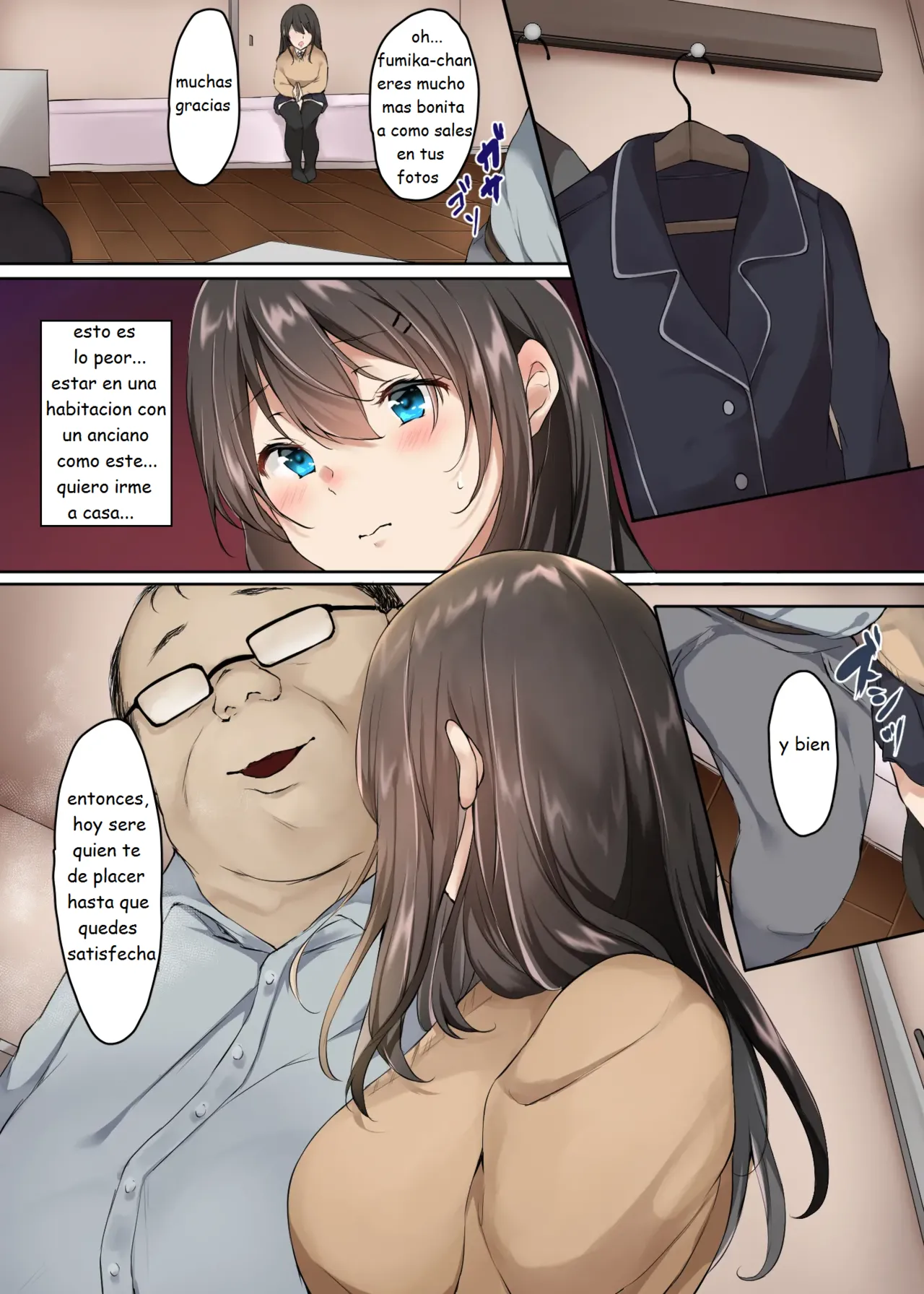 [Yamakon-ya (Yamakonbu)] Enkou nante Surun ja Nakatta｜No Debí Haberme Metido en Citas Compensadas [Spanish] [MoeohUp][v2] Bildnummer 4