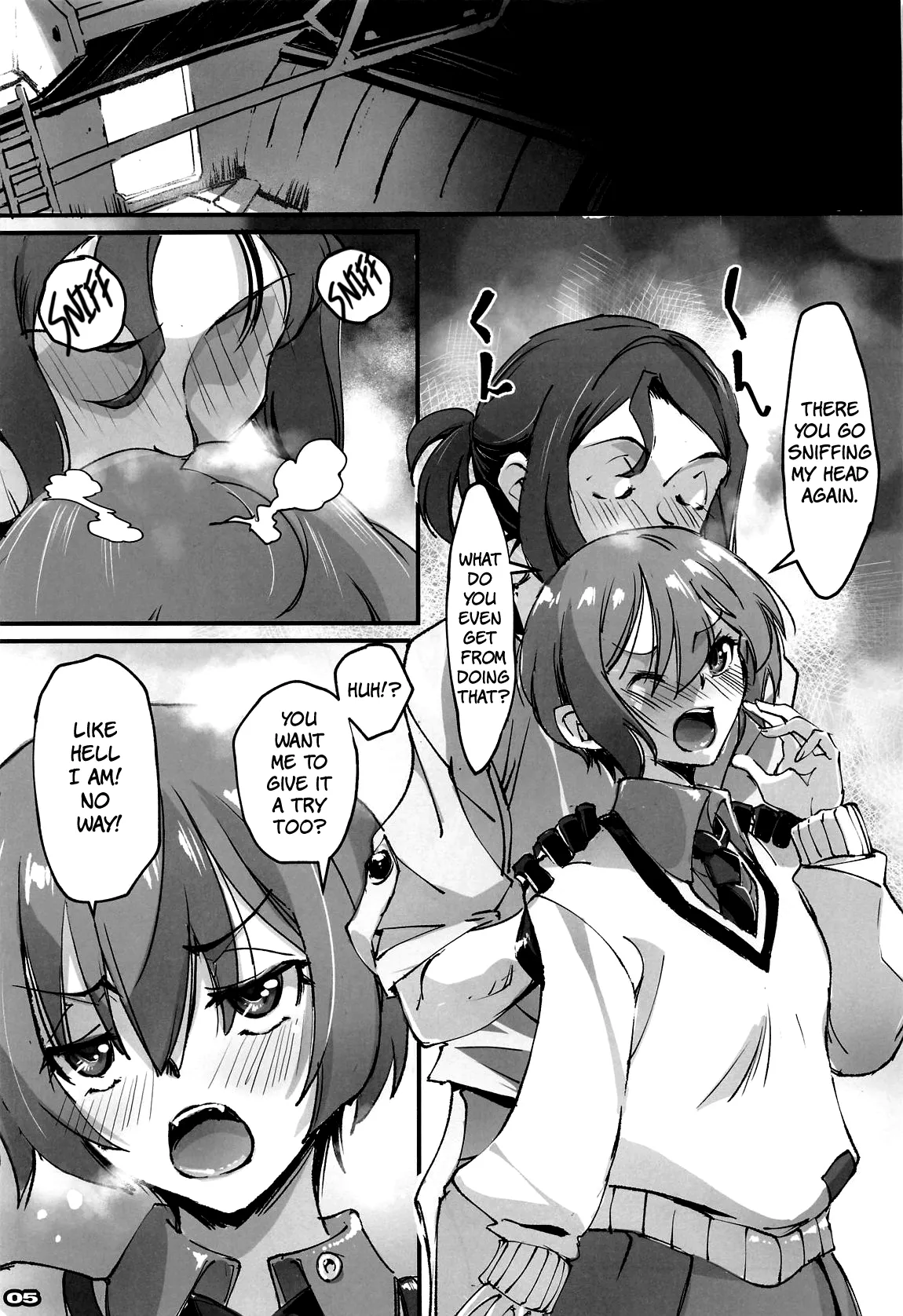 [Ryu-Seki-Do (Nagare Hyo-go)] M.O.V (Mobile Suit Gundam GQuuuuuuX)[English] [The People With No Name] image number 4