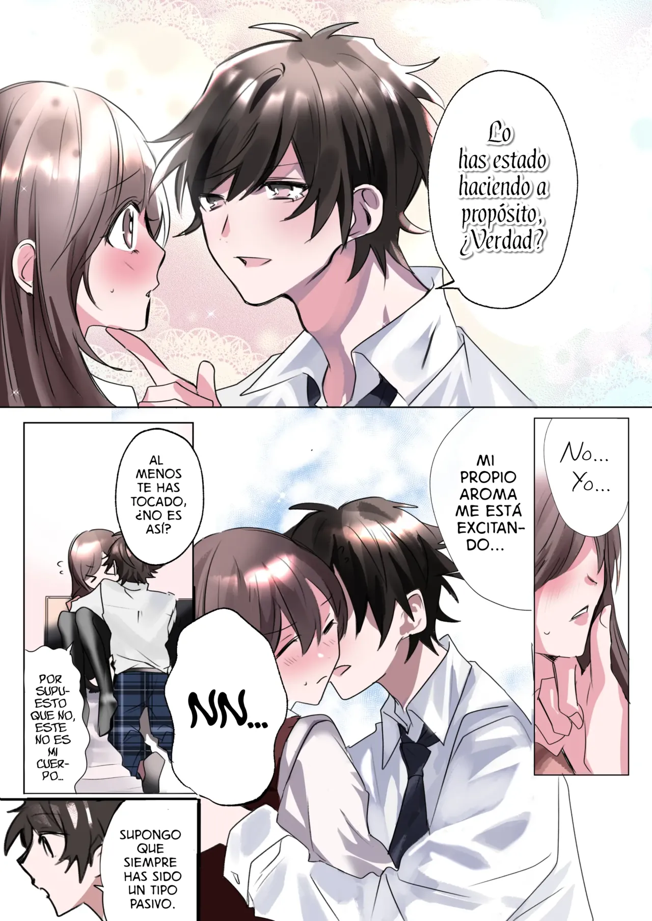 My Erotic Love Triangle Relationship After Bodyswpping With A Classmate!? [TF SCANS] image number 11