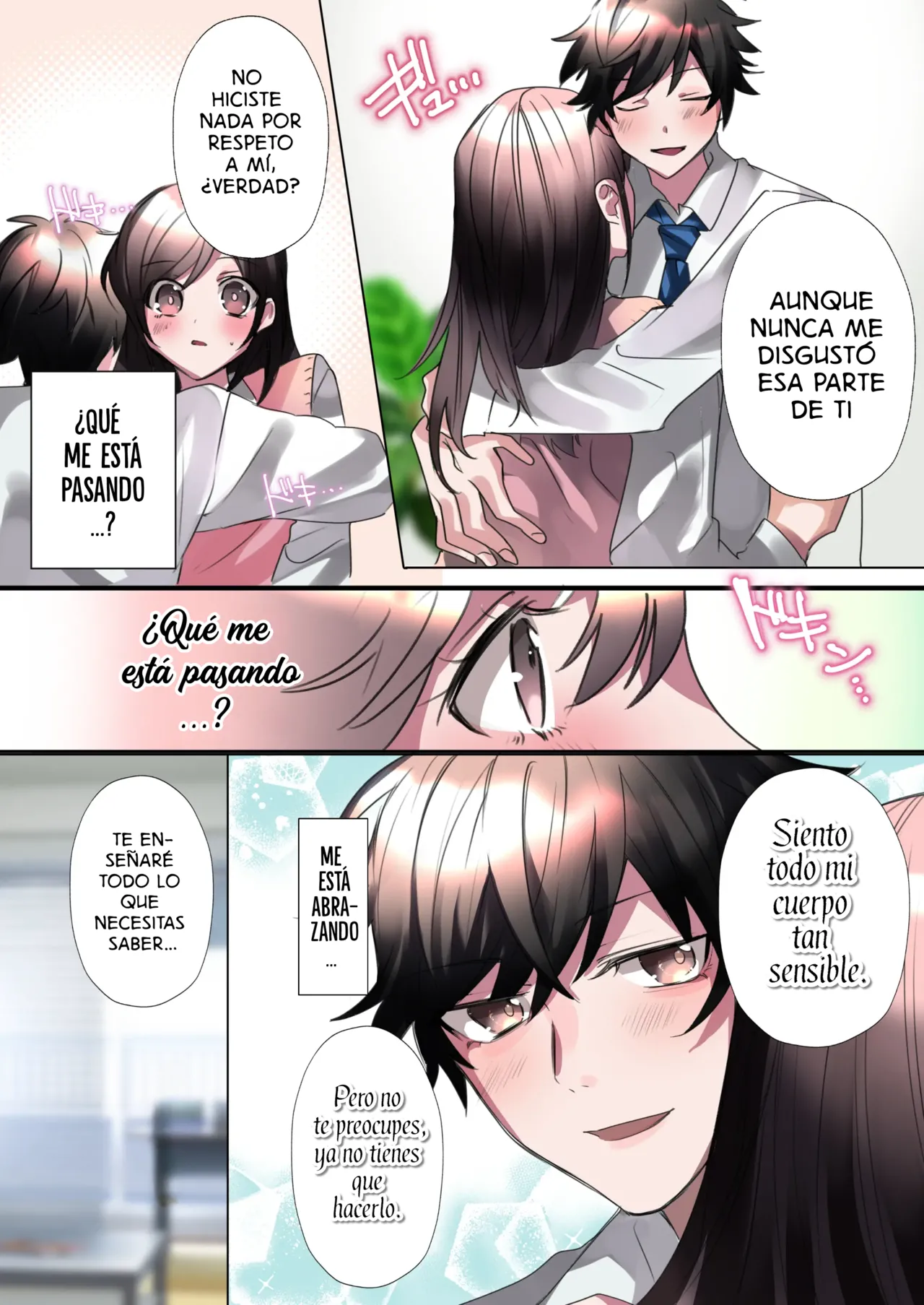 My Erotic Love Triangle Relationship After Bodyswpping With A Classmate!? [TF SCANS] image number 12