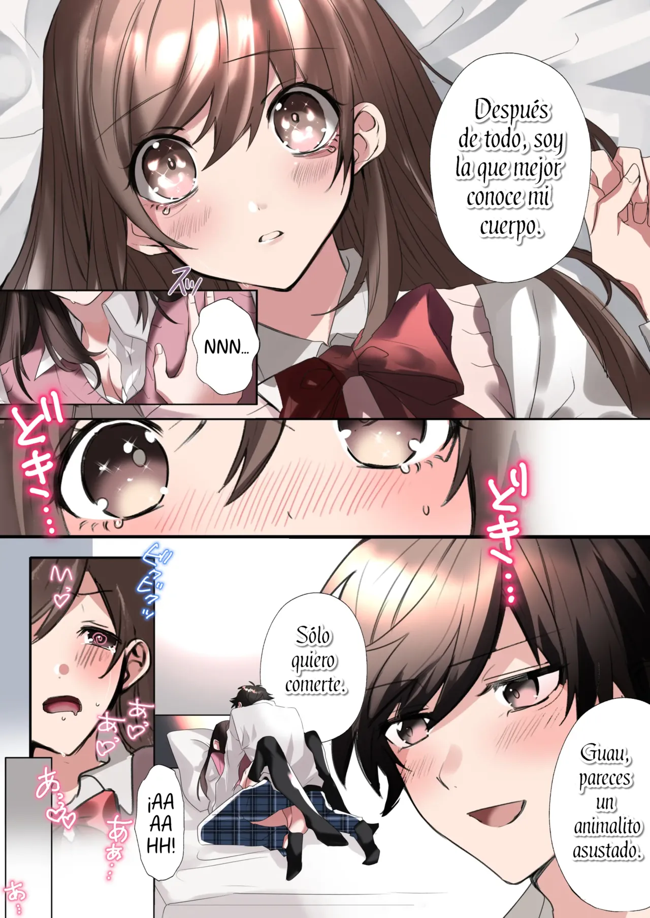 My Erotic Love Triangle Relationship After Bodyswpping With A Classmate!? [TF SCANS] image number 13