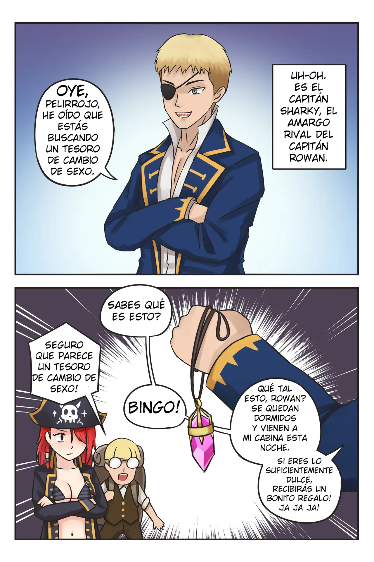 Rowan The Red Hair Ch.3 [TF SCANS] image number 4