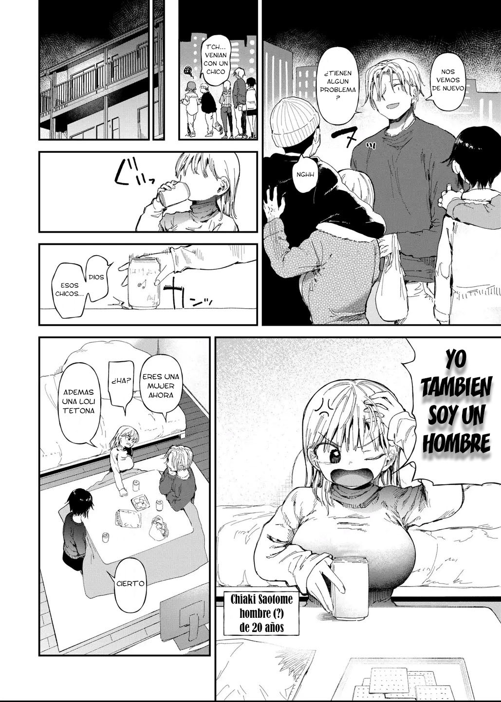 TS Shitara Tomodachi Ni Yararetashi Kanojo Mo NTRreta Hanashi Zenpen [TF SCANS] image number 4