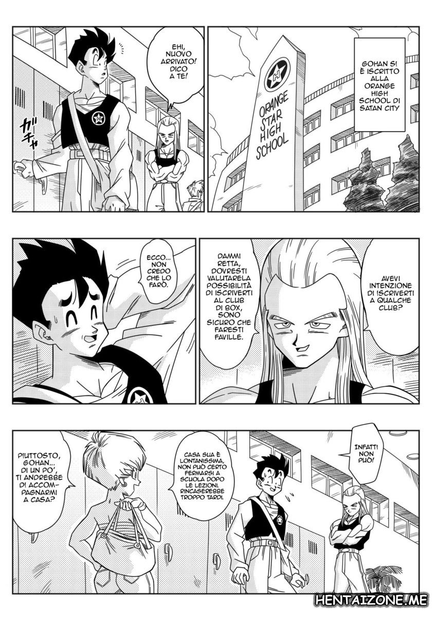 [Yamamoto Doujin (Yamamoto)] DagonBall - Love Triangle Z 1 | Triangolo Amoroso 1 (Dragon Ball Z) [Italian] 图片编号 3