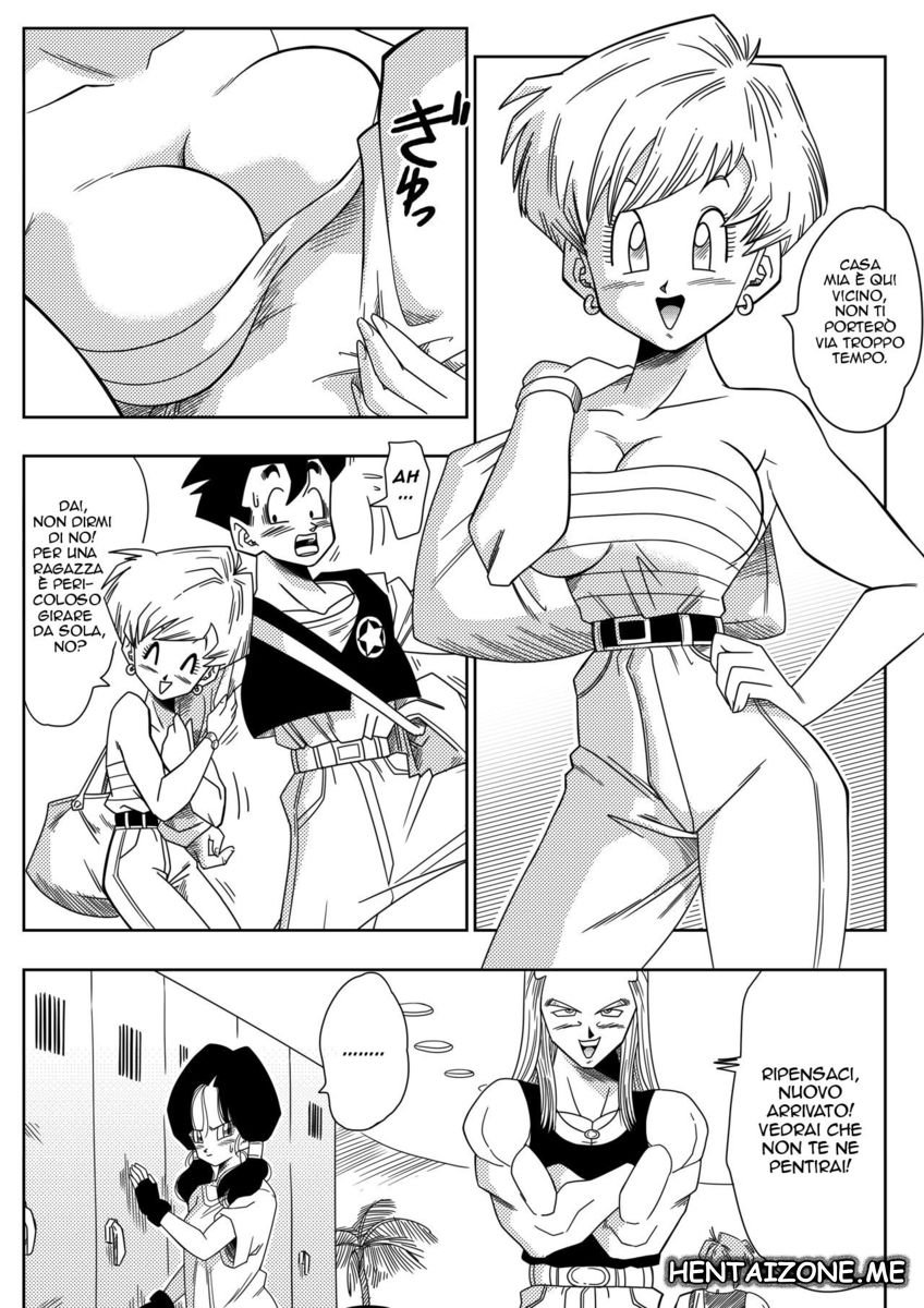 [Yamamoto Doujin (Yamamoto)] DagonBall - Love Triangle Z 1 | Triangolo Amoroso 1 (Dragon Ball Z) [Italian] 图片编号 4