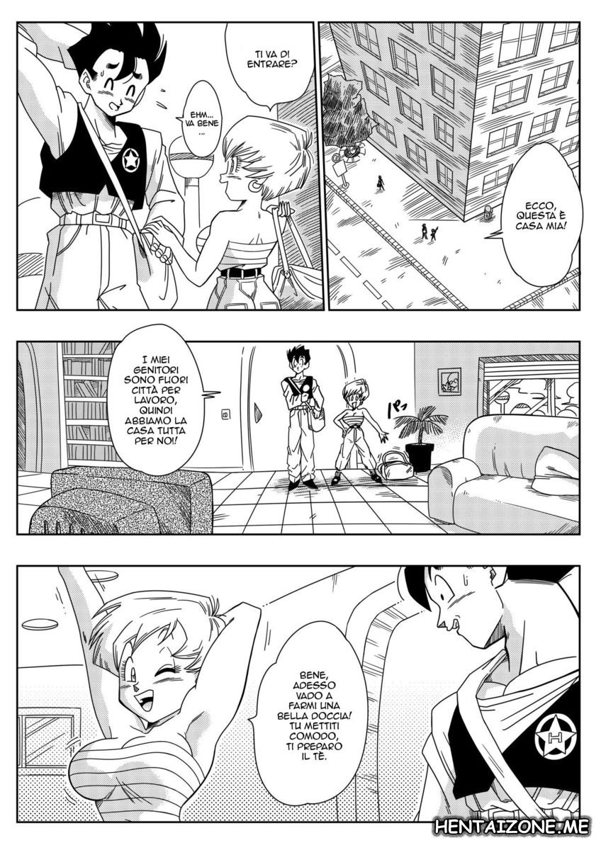 [Yamamoto Doujin (Yamamoto)] DagonBall - Love Triangle Z 1 | Triangolo Amoroso 1 (Dragon Ball Z) [Italian] 图片编号 5