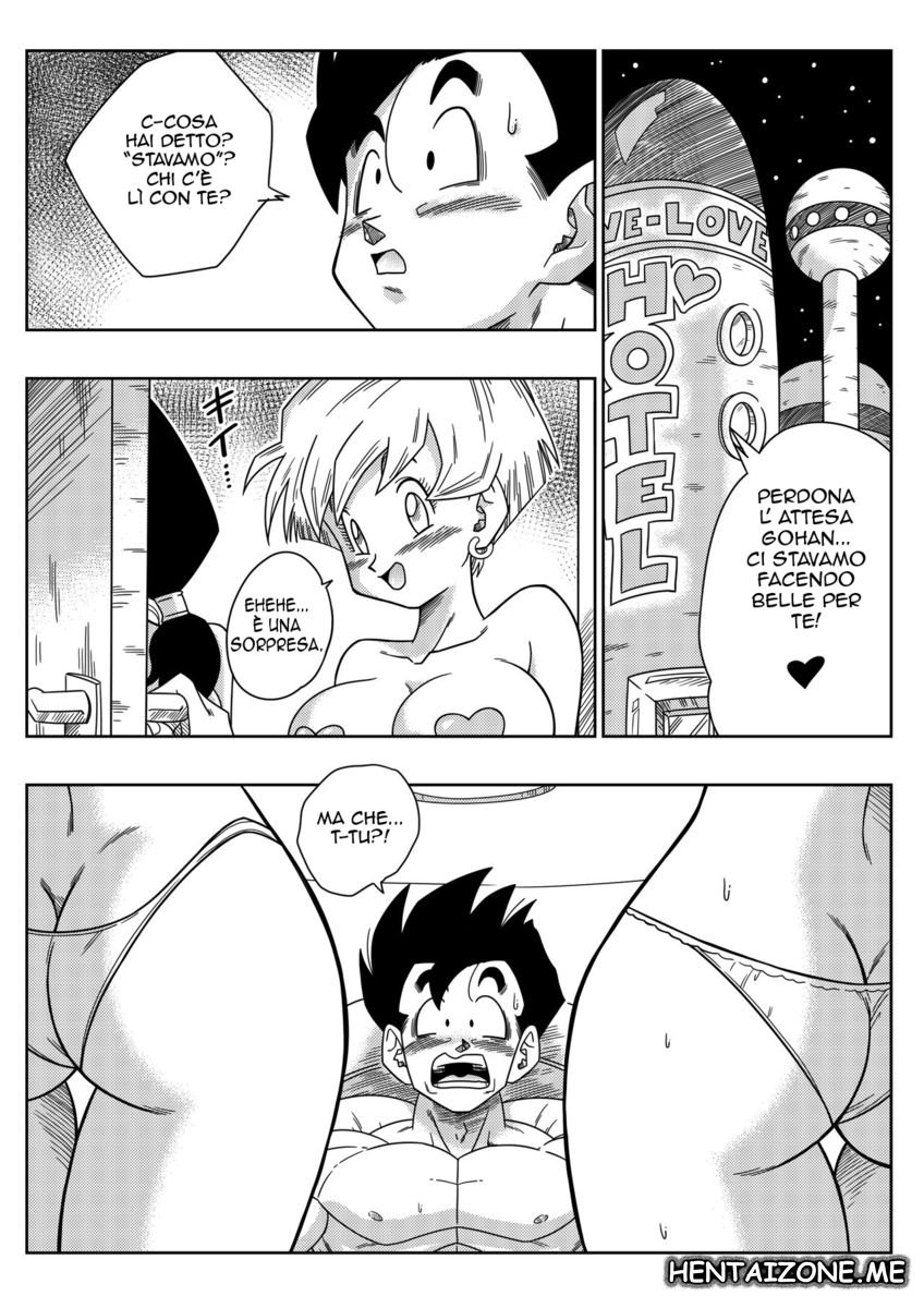 [Yamamoto Doujin (Yamamoto)] DagonBall - Love Triangle Z 2 | Triangolo Amoroso 2 (Dragon Ball Z) [Italian] 图片编号 4