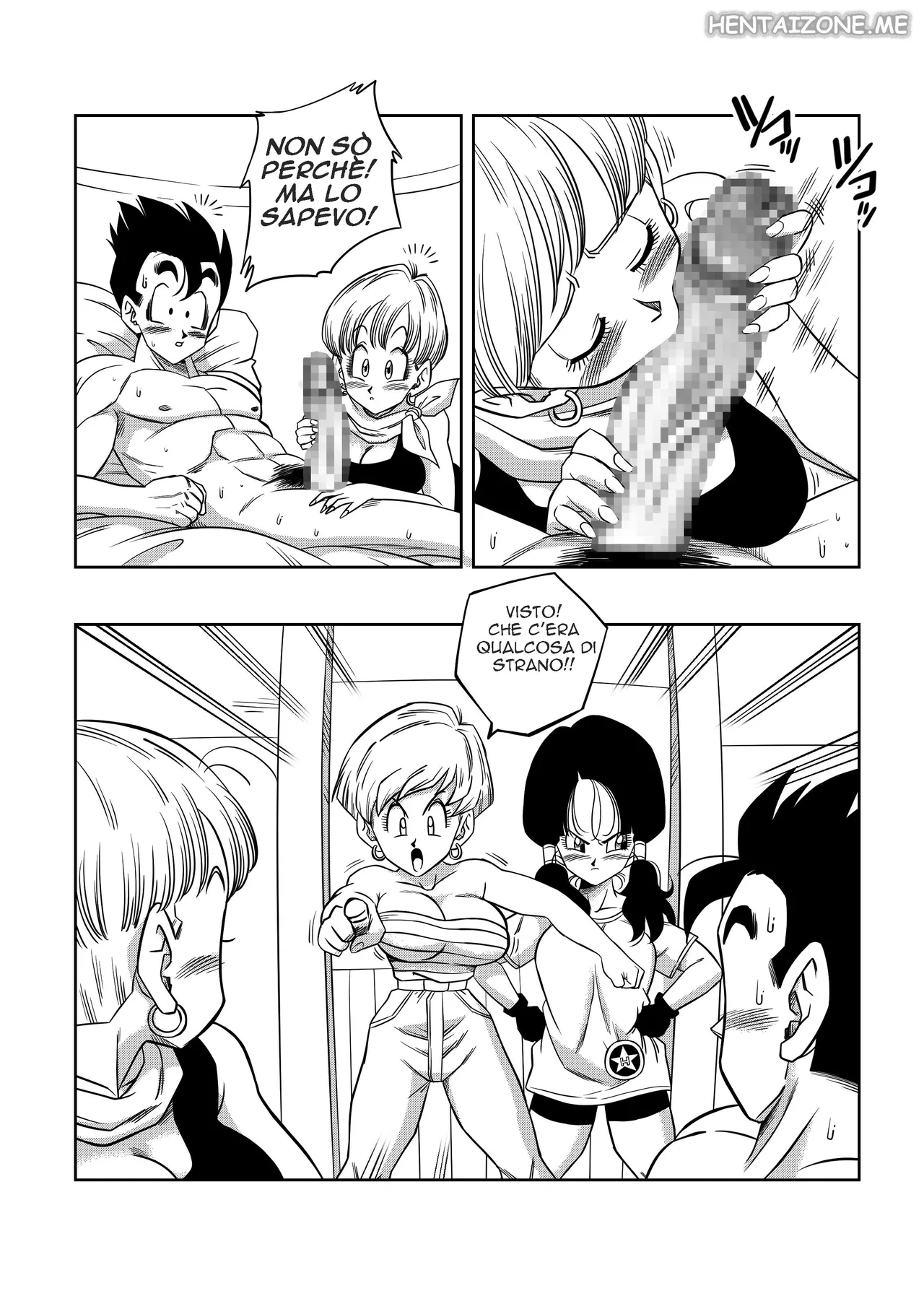 [Yamamoto Doujin (Yamamoto)] DagonBall - Love Triangle Z 4 | Triangolo Amoroso 4 [Italian] 图片编号 8