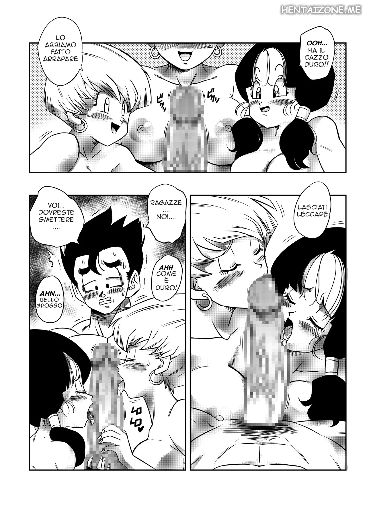 [Yamamoto Doujin (Yamamoto)] DagonBall - Love Triangle Z 4 | Triangolo Amoroso 4 [Italian] 图片编号 12