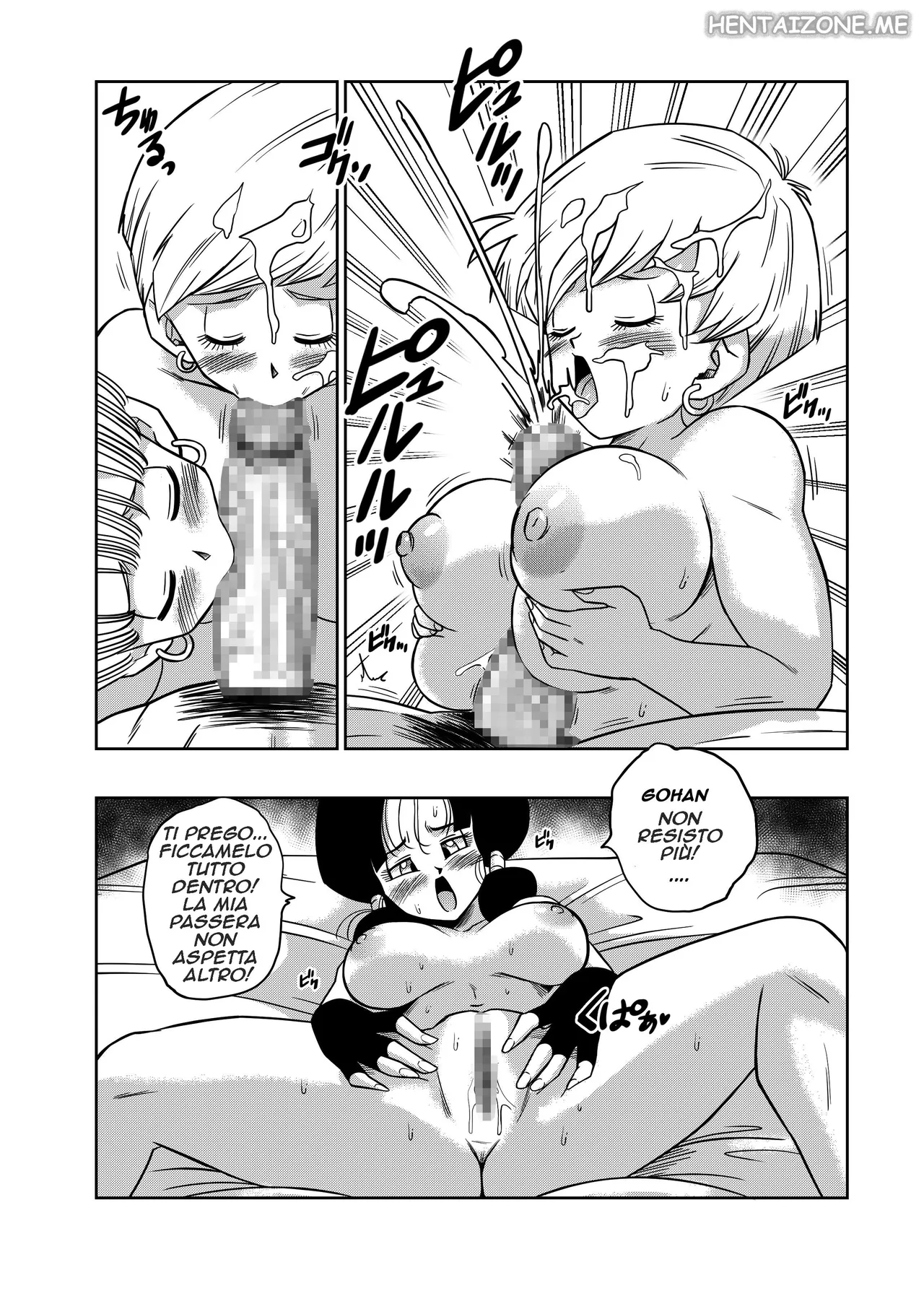 [Yamamoto Doujin (Yamamoto)] DagonBall - Love Triangle Z 4 | Triangolo Amoroso 4 [Italian] 图片编号 20