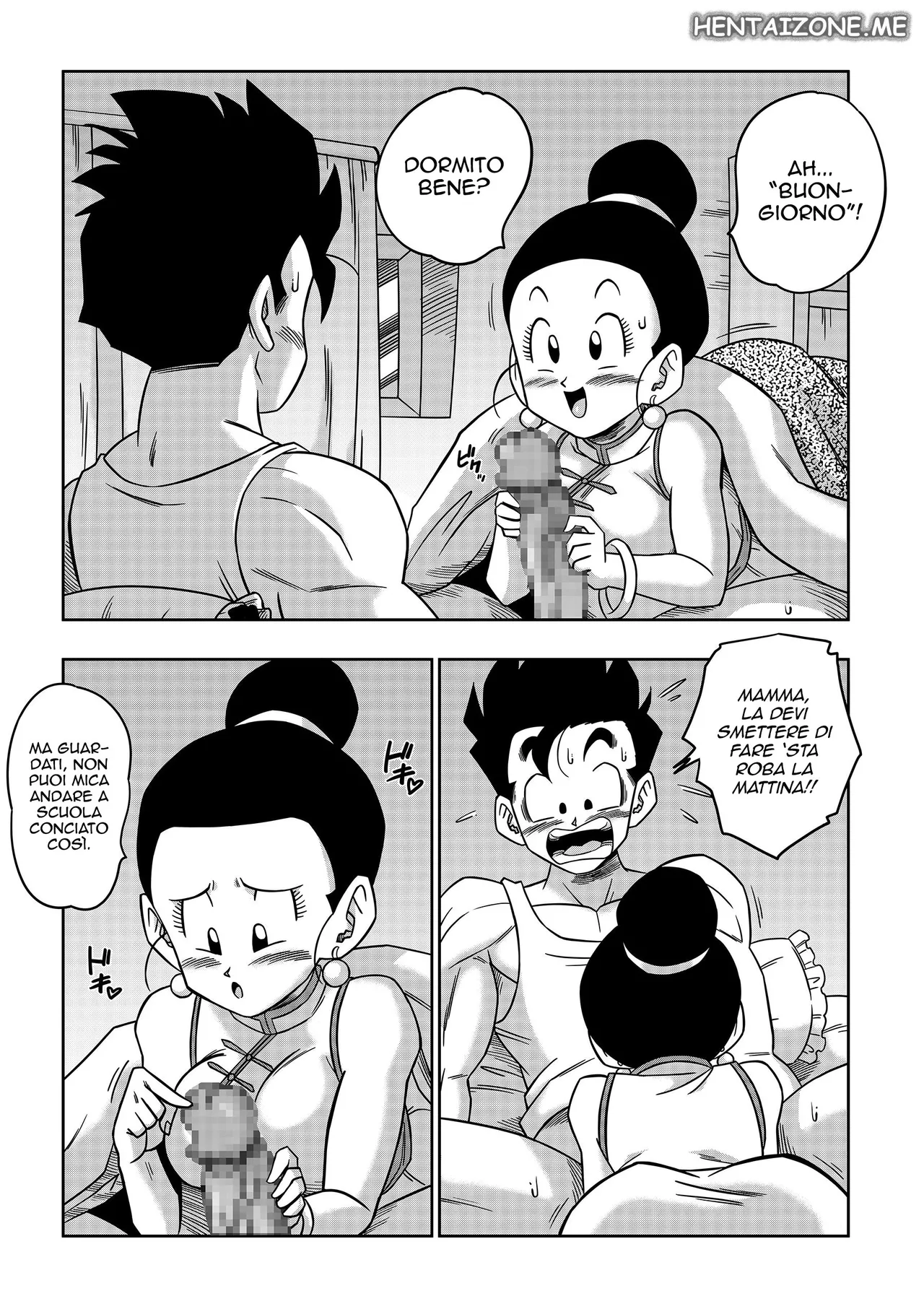 [Yamamoto Doujin (Yamamoto)] DagonBall - Love Triangle Z 5 | Triangolo Amoroso 5 (Dragon Ball Z) [Italian] 图片编号 4