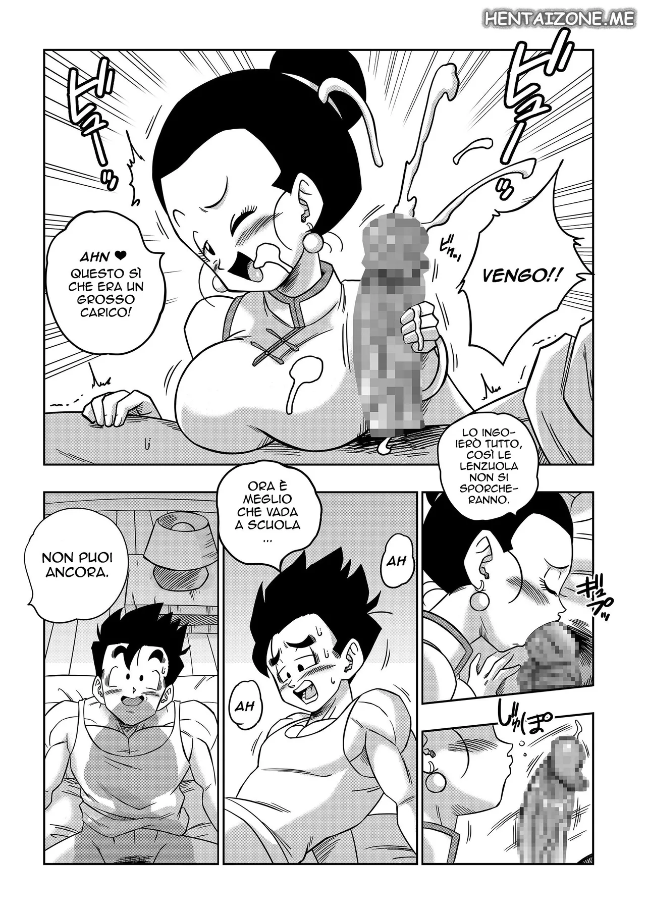 [Yamamoto Doujin (Yamamoto)] DagonBall - Love Triangle Z 5 | Triangolo Amoroso 5 (Dragon Ball Z) [Italian] 图片编号 7