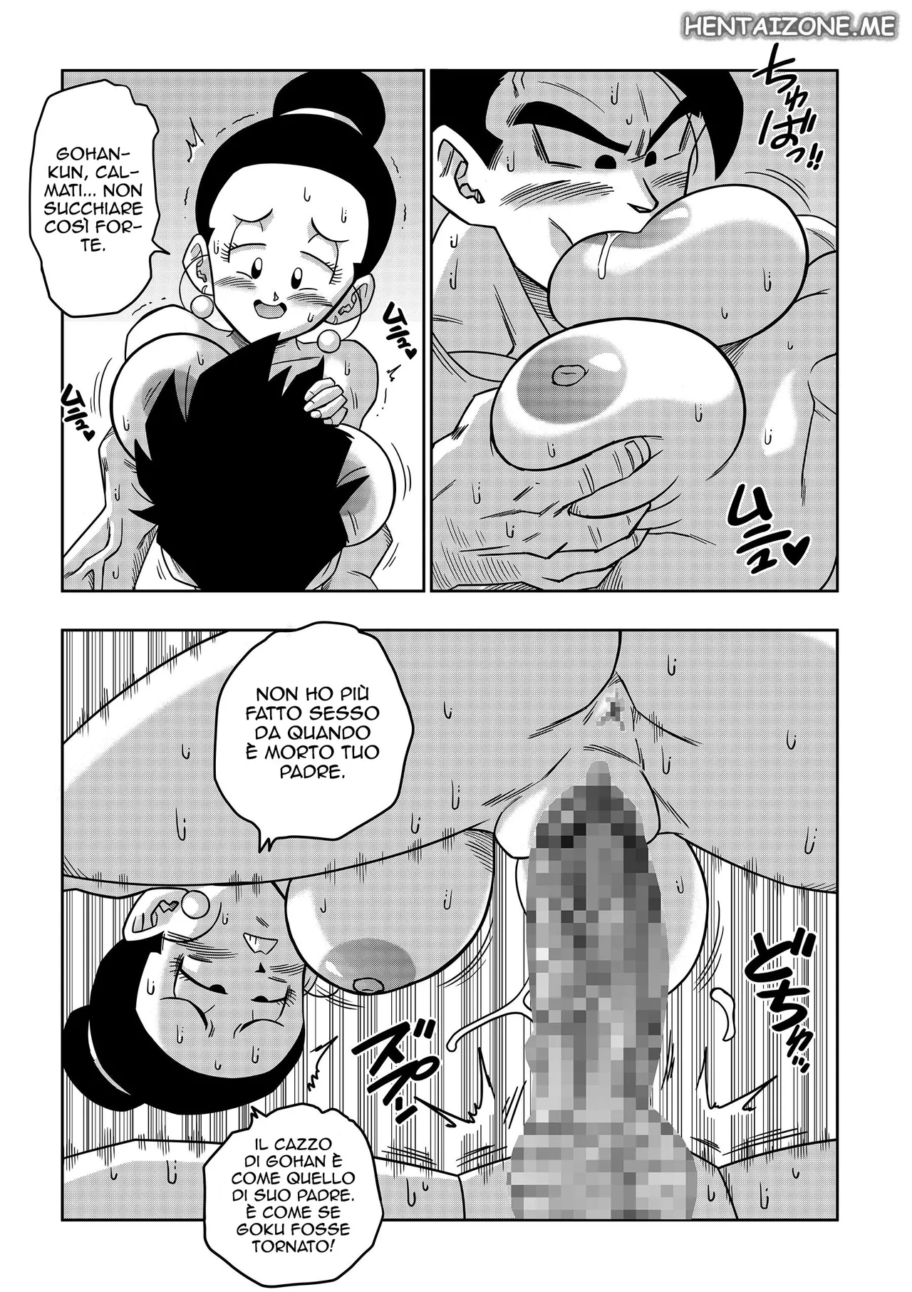 [Yamamoto Doujin (Yamamoto)] DagonBall - Love Triangle Z 5 | Triangolo Amoroso 5 (Dragon Ball Z) [Italian] 图片编号 12