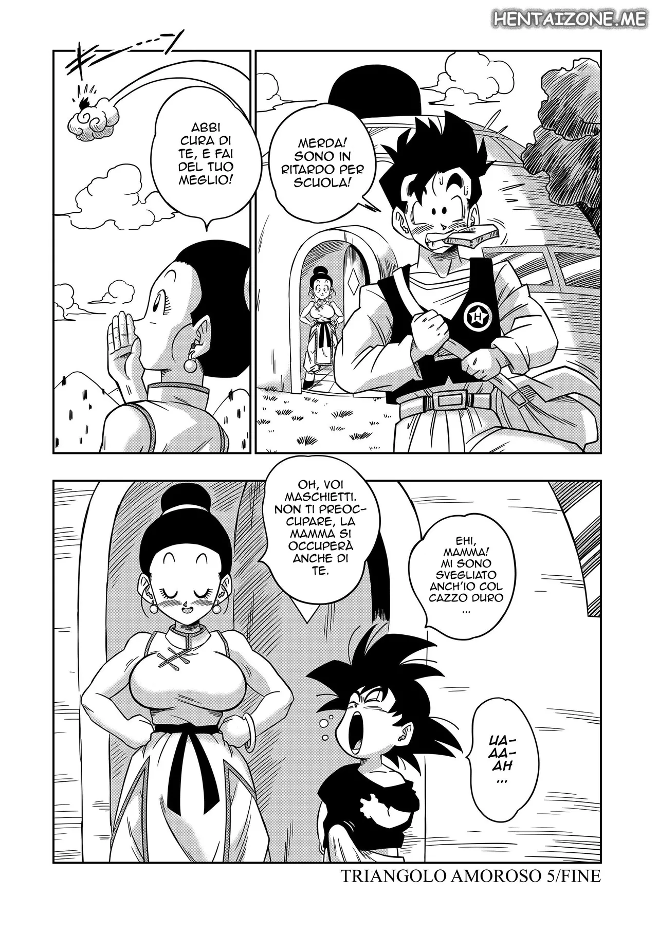 [Yamamoto Doujin (Yamamoto)] DagonBall - Love Triangle Z 5 | Triangolo Amoroso 5 (Dragon Ball Z) [Italian] 图片编号 18