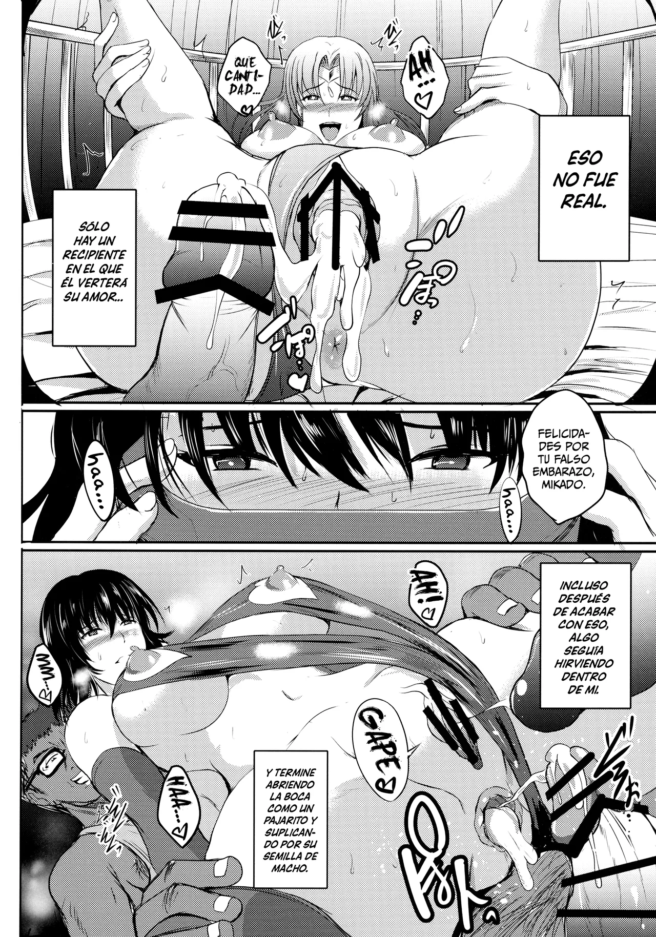 (C91) [Shouchuu MAC (Hozumi Kenji)] Netorare x VR ~Bakunyuu Hoken Kyoushi o Ninshin Chakushou!~ (To LOVE-Ru ) [Spanish] [L24scan] imagen número 34