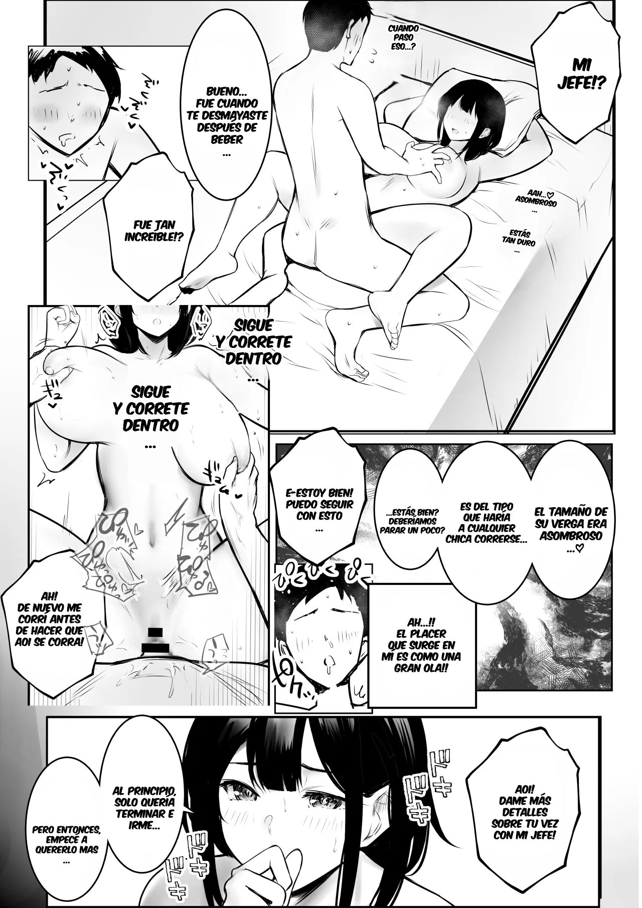 [Akireru Shoujo (Akire)] Boku dake ni Amaesasete Kureru Kyonyuu JK Tsuma o Hoka no Otoko ni Dakasete Mita 9｜Vi a una esposa de preparatoria de grandes pechos que solo deja que otro hombre la mime y abrace 9 [Spanish] [Anything] image number 33