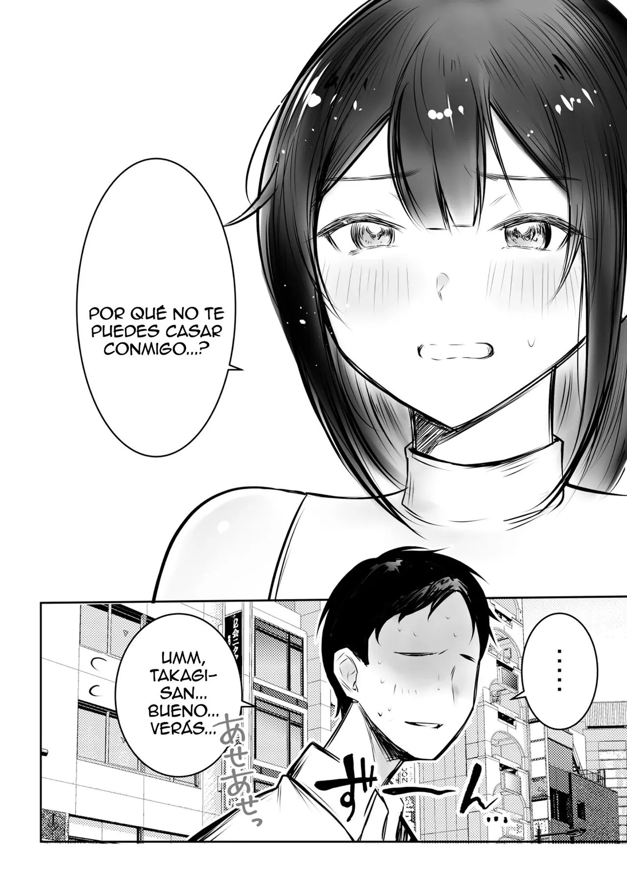 [Akireru Shoujo (Akire)] Boku dake ni Amaesasete Kureru Kyonyuu JK Tsuma o Hoka no Otoko ni Dakasete Mita 10｜Vi a una esposa de preparatoria de grandes pechos que solo deja que otro hombre la mime y abrace 10 [Spanish] [Anything] image number 3