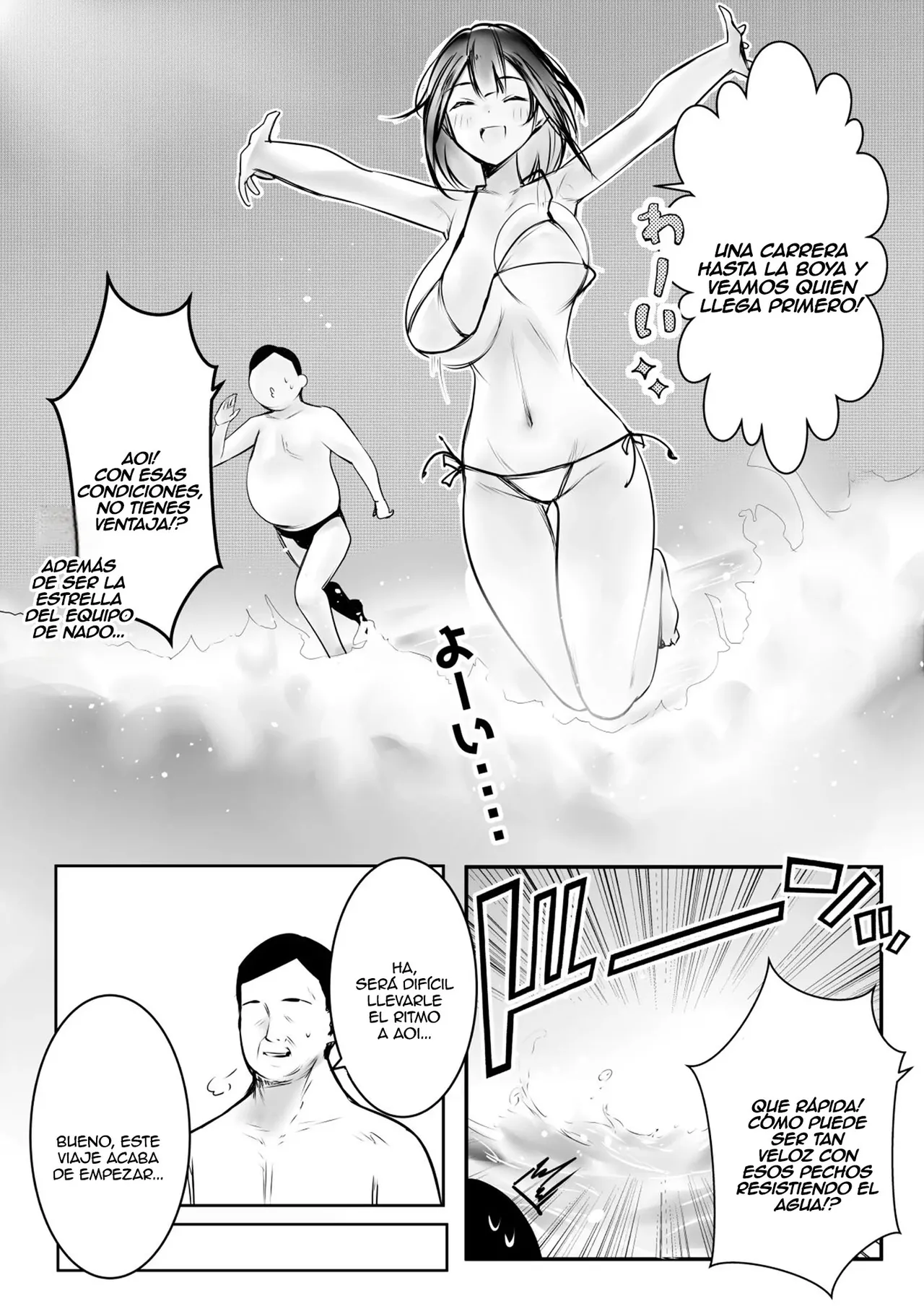 [Akireru Shoujo (Akire)] Boku dake ni Amaesasete Kureru Kyonyuu JK Tsuma o Hoka no Otoko ni Dakasete Mita 10｜Vi a una esposa de preparatoria de grandes pechos que solo deja que otro hombre la mime y abrace 10 [Spanish] [Anything] image number 15