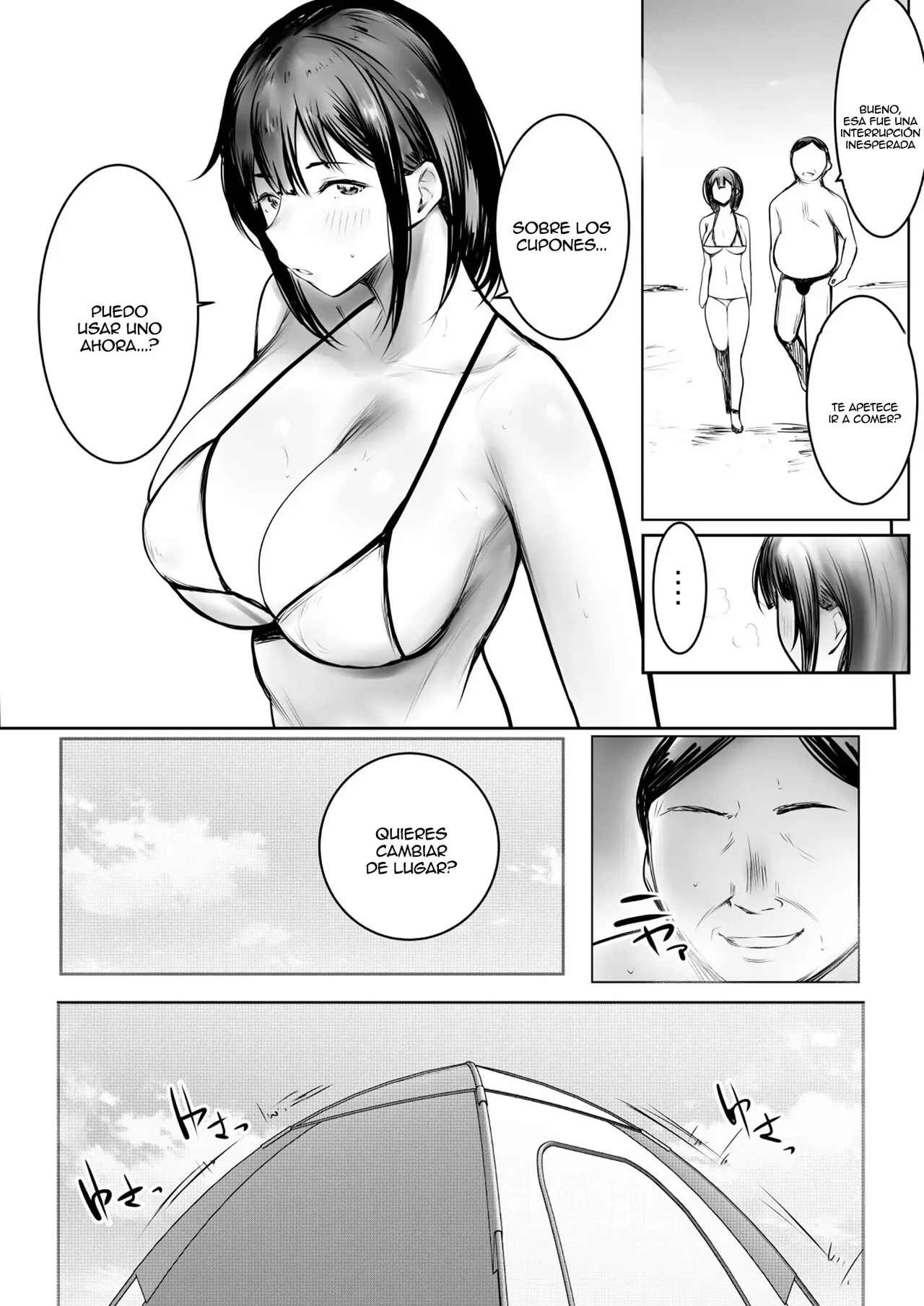 [Akireru Shoujo (Akire)] Boku dake ni Amaesasete Kureru Kyonyuu JK Tsuma o Hoka no Otoko ni Dakasete Mita 10｜Vi a una esposa de preparatoria de grandes pechos que solo deja que otro hombre la mime y abrace 10 [Spanish] [Anything] image number 27