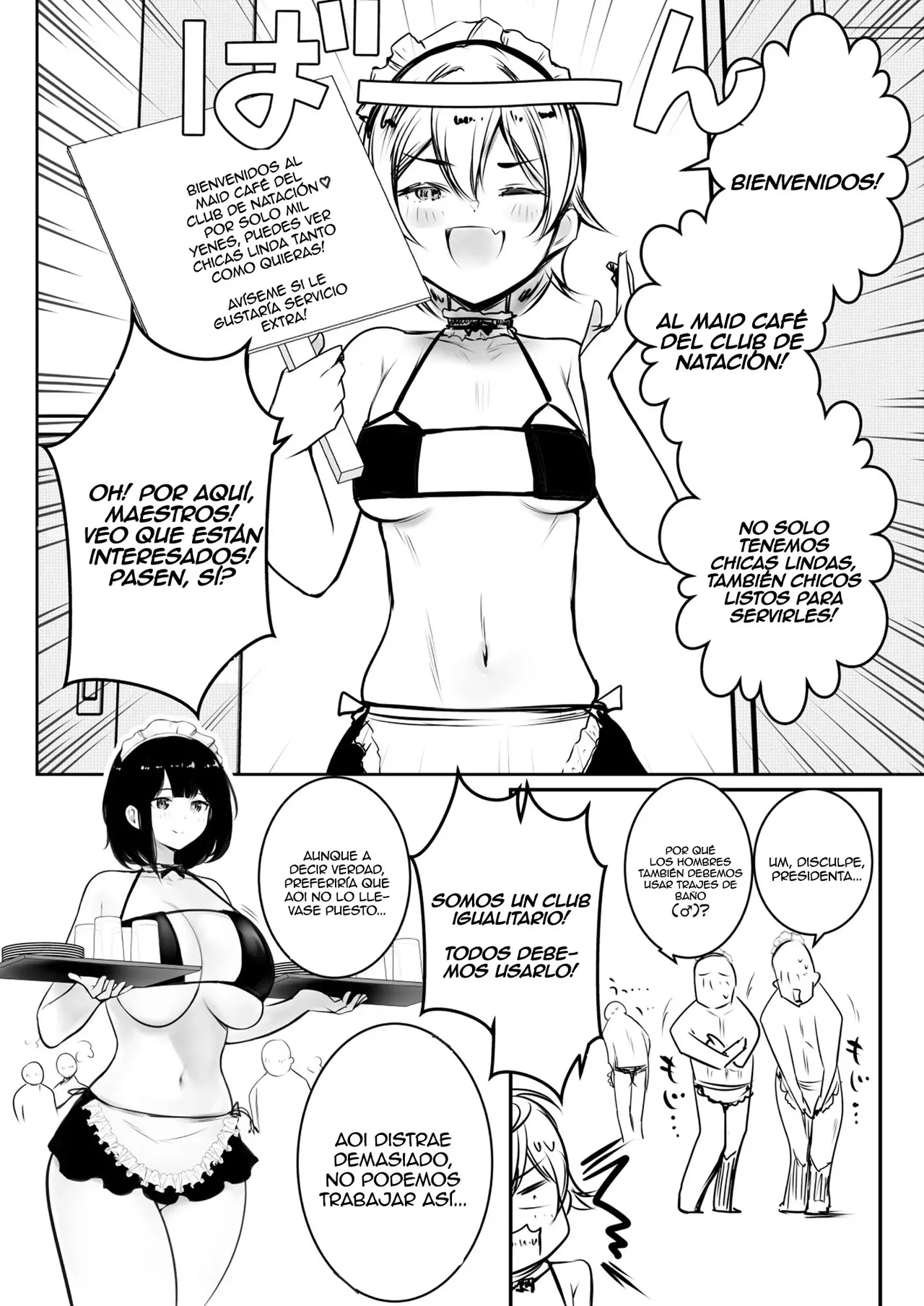 [Akireru Shoujo (Akire)] Boku dake ni Amaesasete Kureru Kyonyuu JK Tsuma o Hoka no Otoko ni Dakasete Mita 10｜Vi a una esposa de preparatoria de grandes pechos que solo deja que otro hombre la mime y abrace 10 [Spanish] [Anything] image number 45