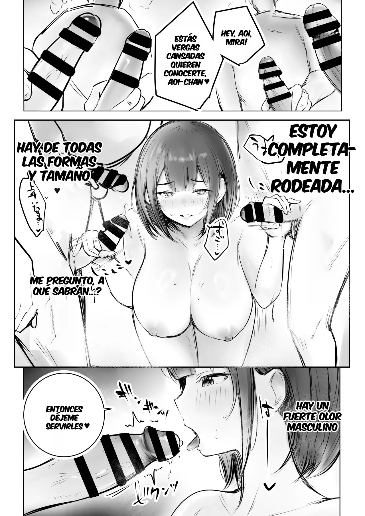 [Akireru Shoujo (Akire)] Boku dake ni Amaesasete Kureru Kyonyuu JK Tsuma o Hoka no Otoko ni Dakasete Mita 11｜Vi a una esposa de preparatoria de grandes pechos que solo deja que otro hombre la mime y abrace 11 [Spanish] [Anything] image number 18