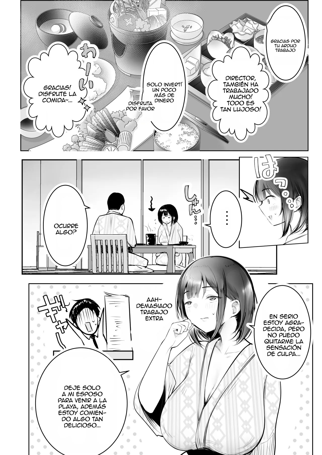 [Akireru Shoujo (Akire)] Boku dake ni Amaesasete Kureru Kyonyuu JK Tsuma o Hoka no Otoko ni Dakasete Mita 11｜Vi a una esposa de preparatoria de grandes pechos que solo deja que otro hombre la mime y abrace 11 [Spanish] [Anything] image number 41