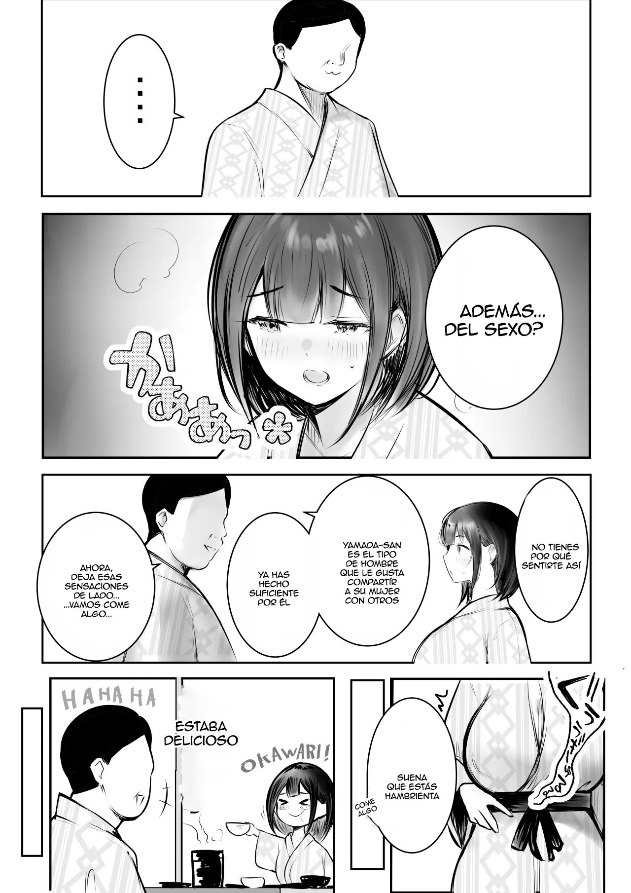 [Akireru Shoujo (Akire)] Boku dake ni Amaesasete Kureru Kyonyuu JK Tsuma o Hoka no Otoko ni Dakasete Mita 11｜Vi a una esposa de preparatoria de grandes pechos que solo deja que otro hombre la mime y abrace 11 [Spanish] [Anything] image number 42