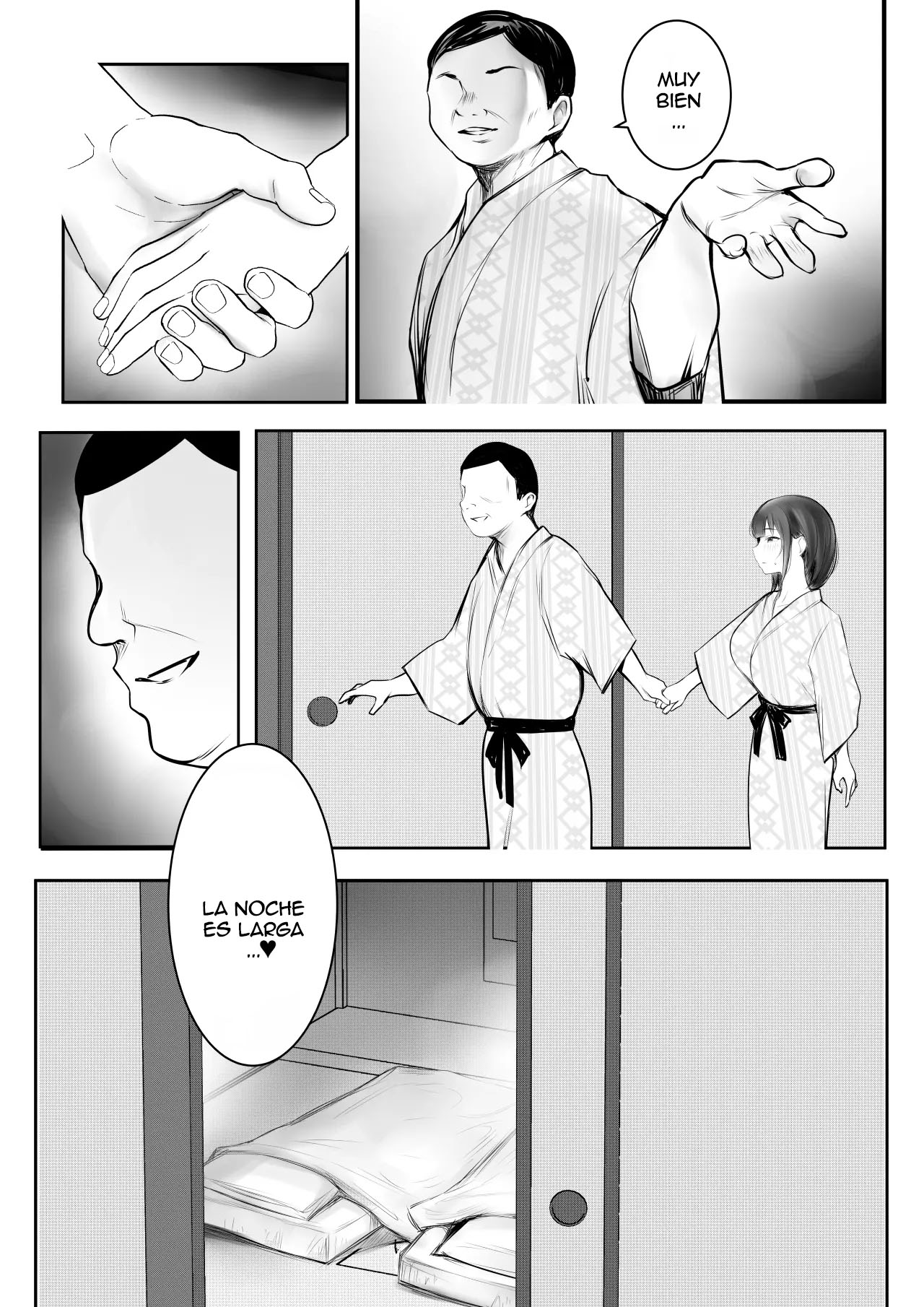 [Akireru Shoujo (Akire)] Boku dake ni Amaesasete Kureru Kyonyuu JK Tsuma o Hoka no Otoko ni Dakasete Mita 11｜Vi a una esposa de preparatoria de grandes pechos que solo deja que otro hombre la mime y abrace 11 [Spanish] [Anything] image number 43