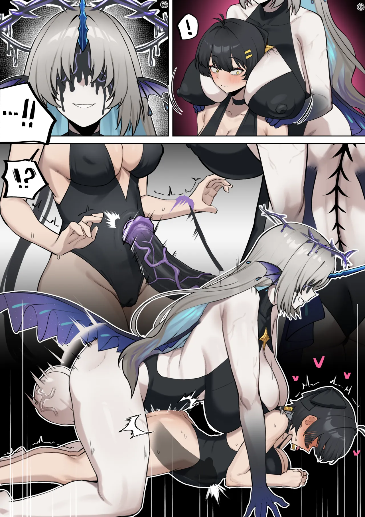 [SPAMMAYO] FleurDeLys (Leviathan) & Female Rover (Wuthering Waves) Bildnummer 1