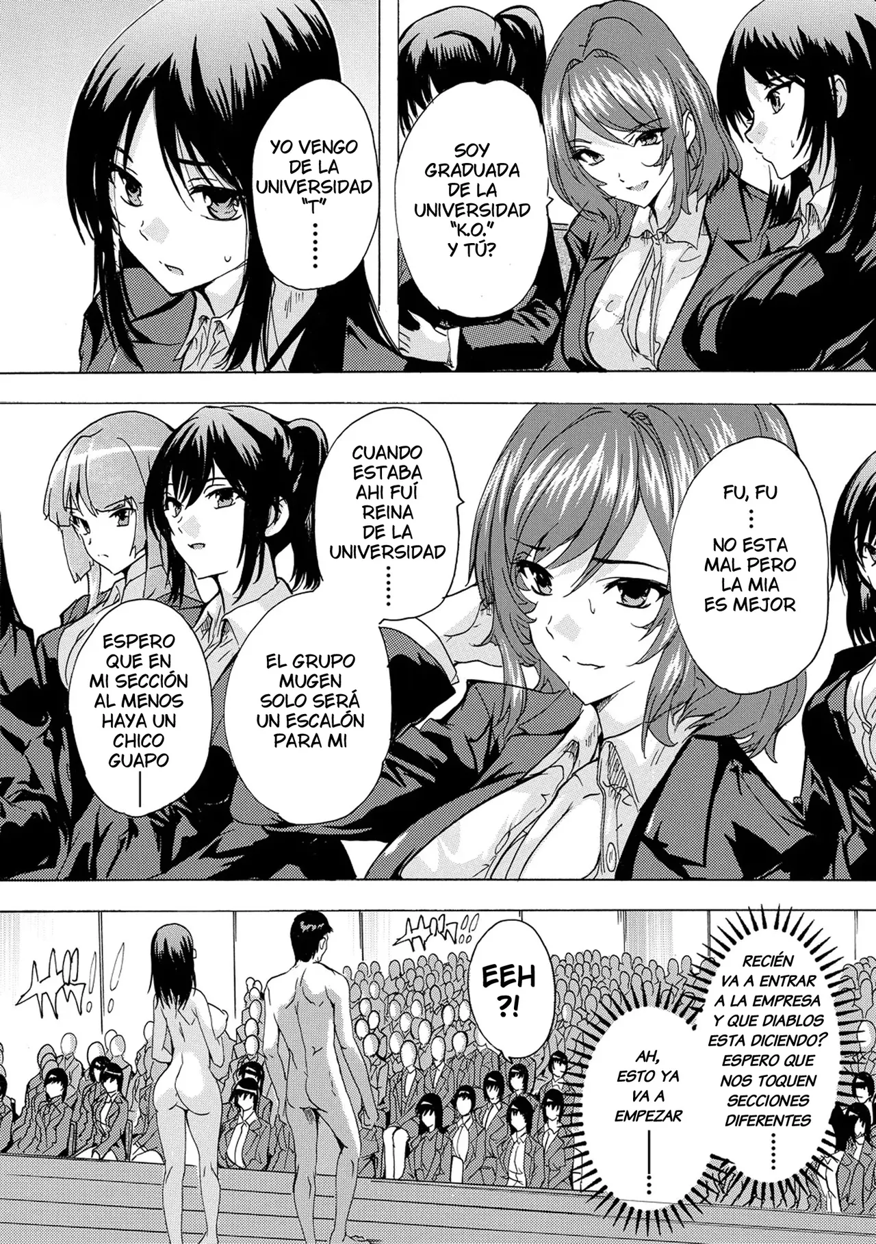 [Natsuka Q-ya] Saiin! Zenra Kaisha (Chap. 5) | Afrodisiaco! La Empresa Nudista (Cap. 5) [Spanish] [Digital][Harenchi no Fansub] 2eme image