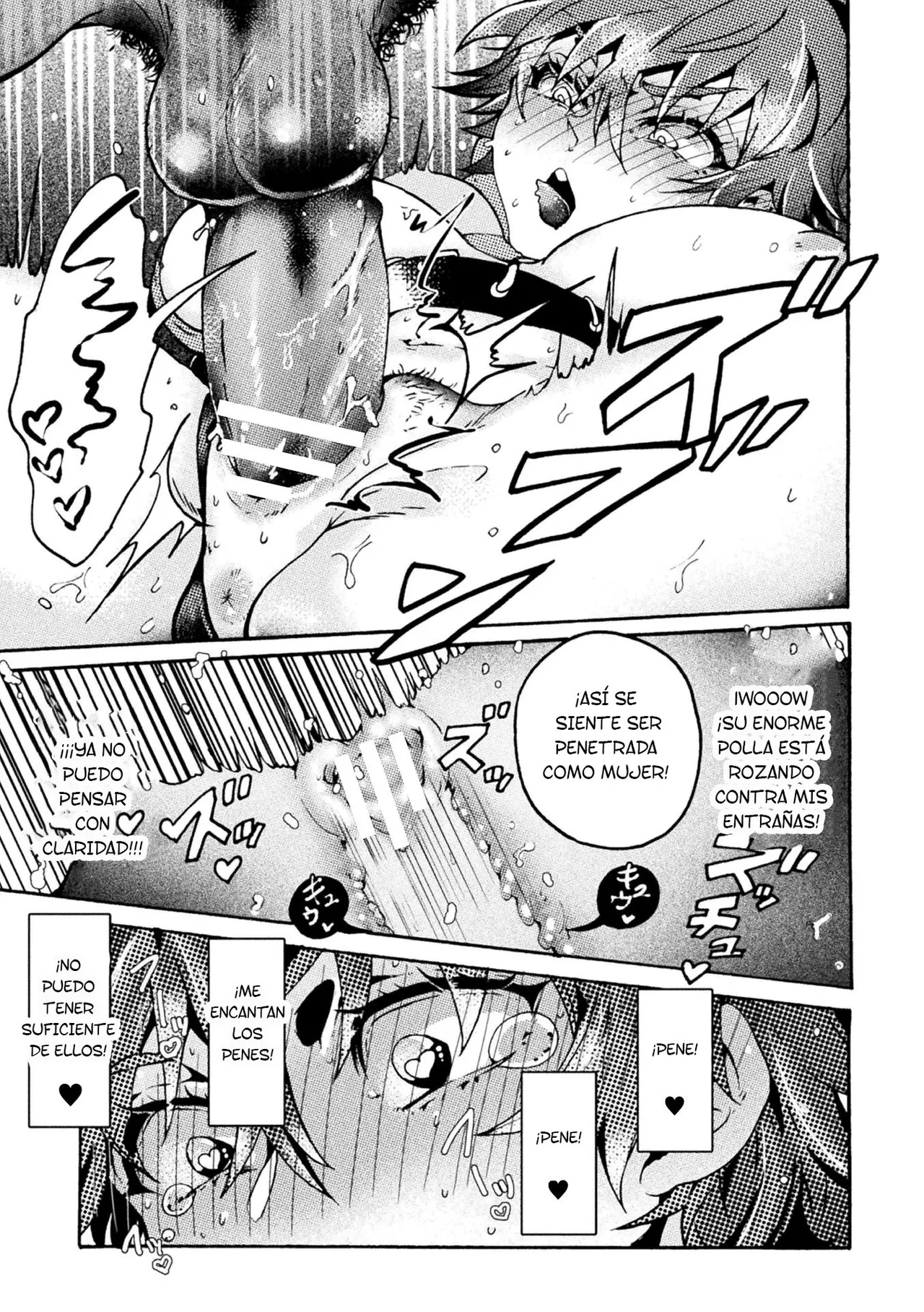 [Miyata Miya] Devil's Bride (2D Comic Magazine TS Akuochi Nyotaika Shita Seigikan-tachi ga Akuten Acme! Vol. 2) [Spanish] [TF Scans] Bildnummer 13