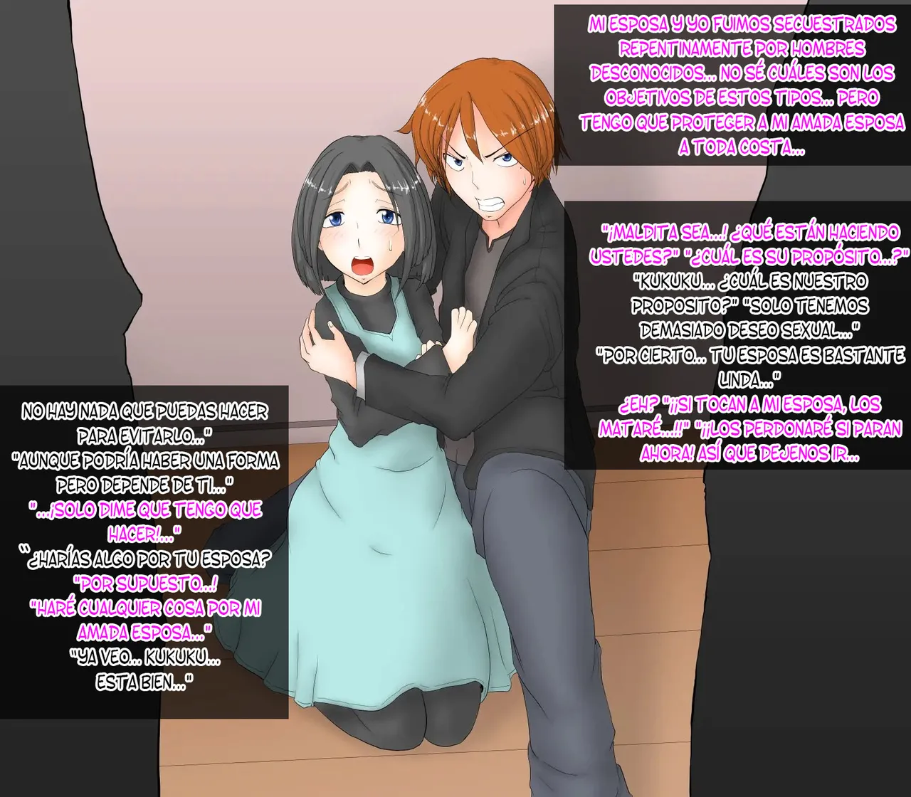 [Greg Soujou (Teiesuya)] Nyotaika Sarete Tsuma no Mae de Netorareru ~Aisuru Tsuma no Mae de Mesu ni Kaerareru Danna-sama~ [Spanish] [TF Scans] 图片编号 3