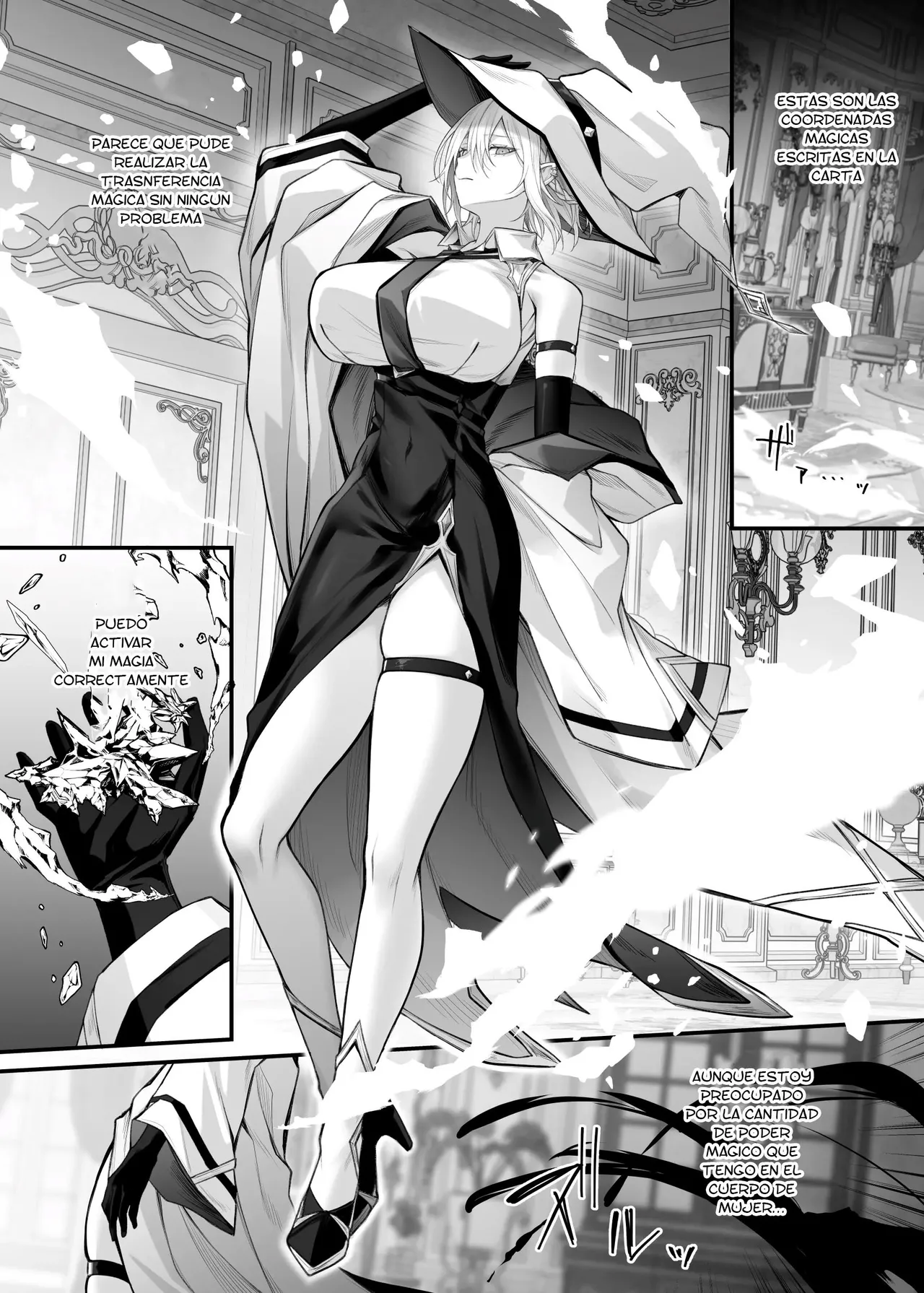 [Luku] Juketsu no Majo Alexia wa Mou Otoko ni Modorenai | La bruja Alexia ya no puede volver a ser hombre [Spanish] [TF Scans] image number 5